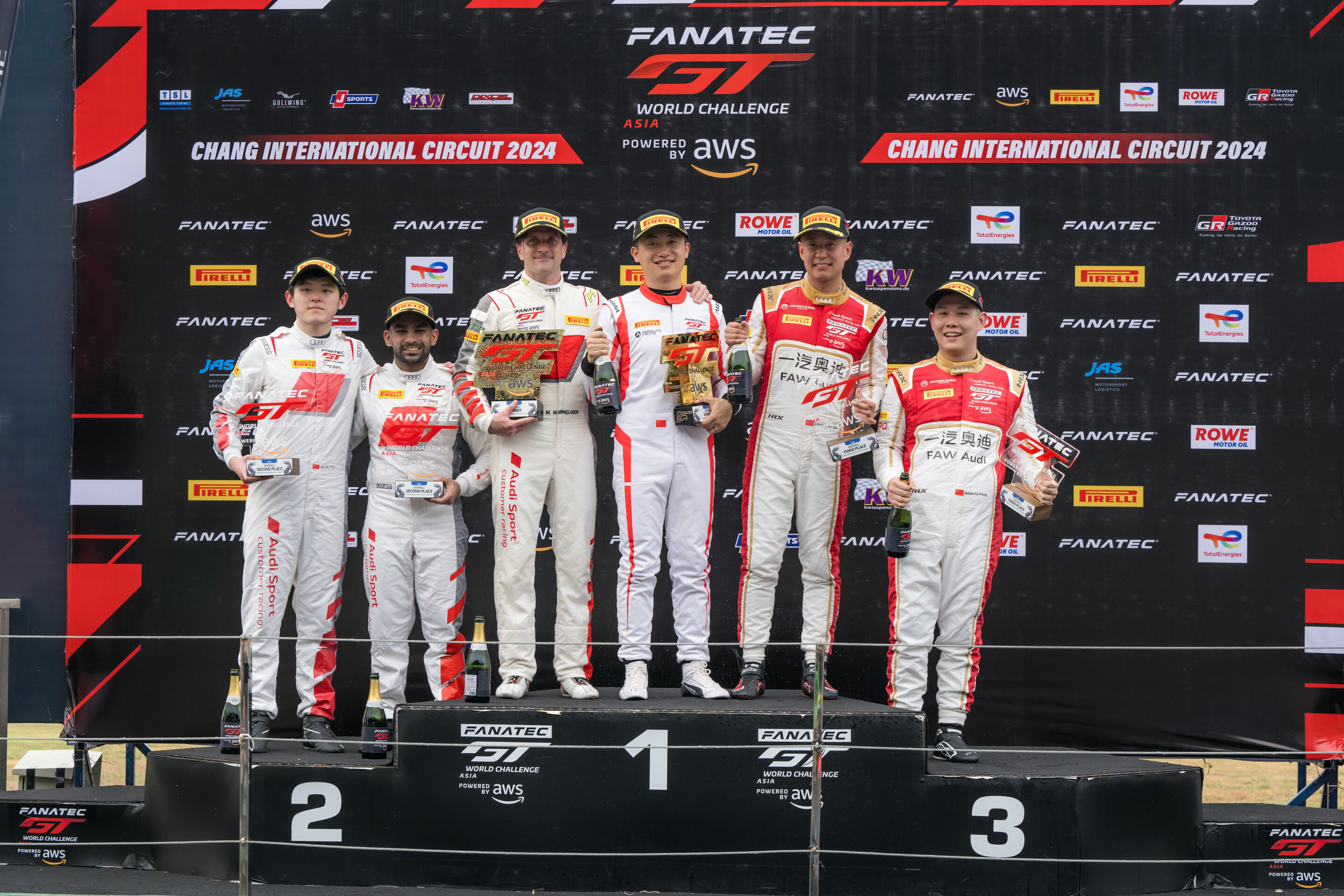 GT World Challenge Asia 2024 - Yu Kuai, Akash Nandy, Markus Winkelhock, Ruo Han Huang, Congfu Cheng, Adderly Fong