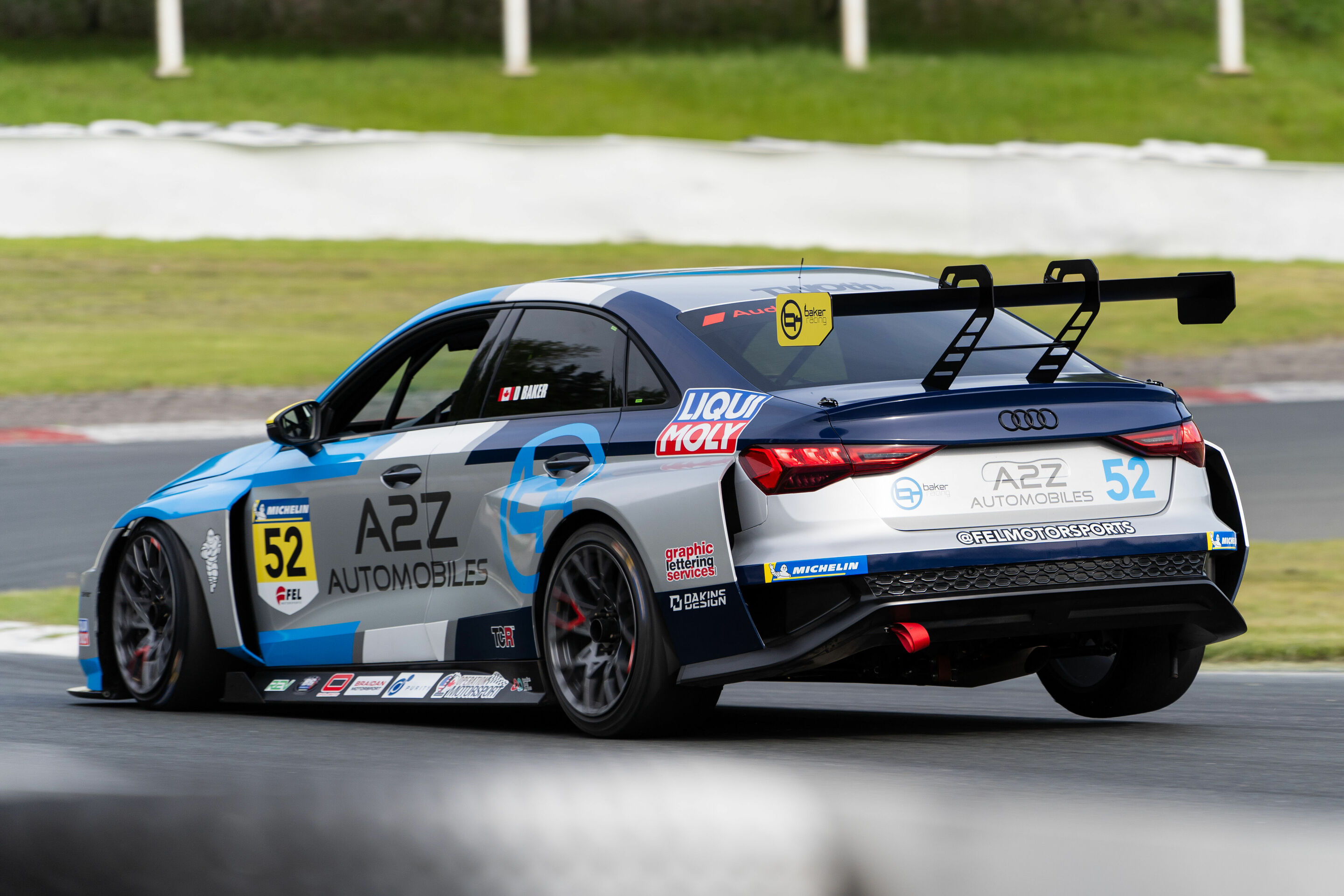 Sports Car Championship Canada 2024 - Audi RS 3 LMS #52 (A2Z Automobiles), Dean Baker