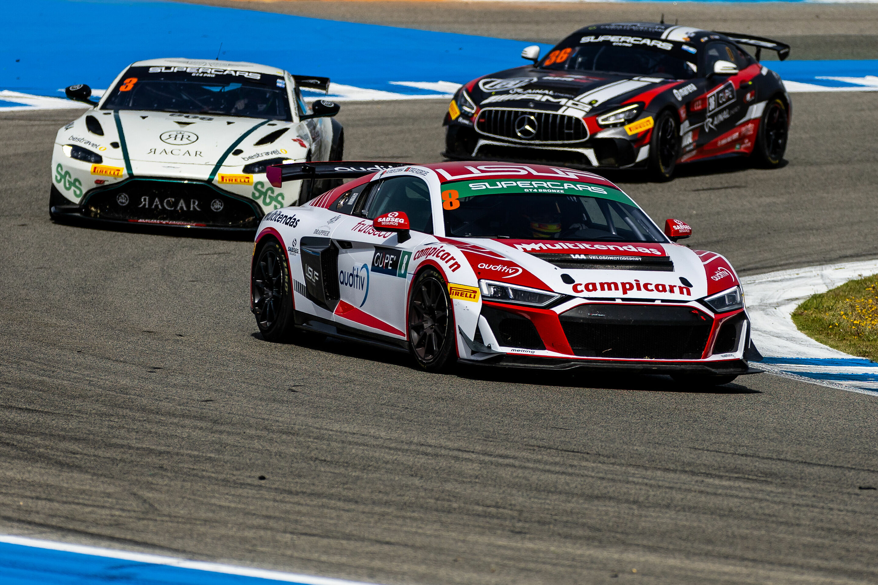Supercars Endurance 2024 - Audi R8 LMS GT4 #8 (Veloso Motorsport), Patrick Cunha/Jorge Rodrigues