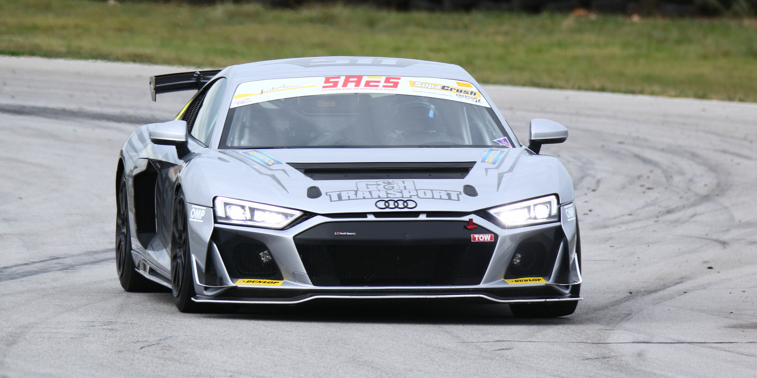 South African Endurance Championship 2024 - Audi R8 LMS GT4 #511 (G&H Transport/Sajco), Gianni Giannoccaro/Ant Blunden/Ricky Giannoccaro