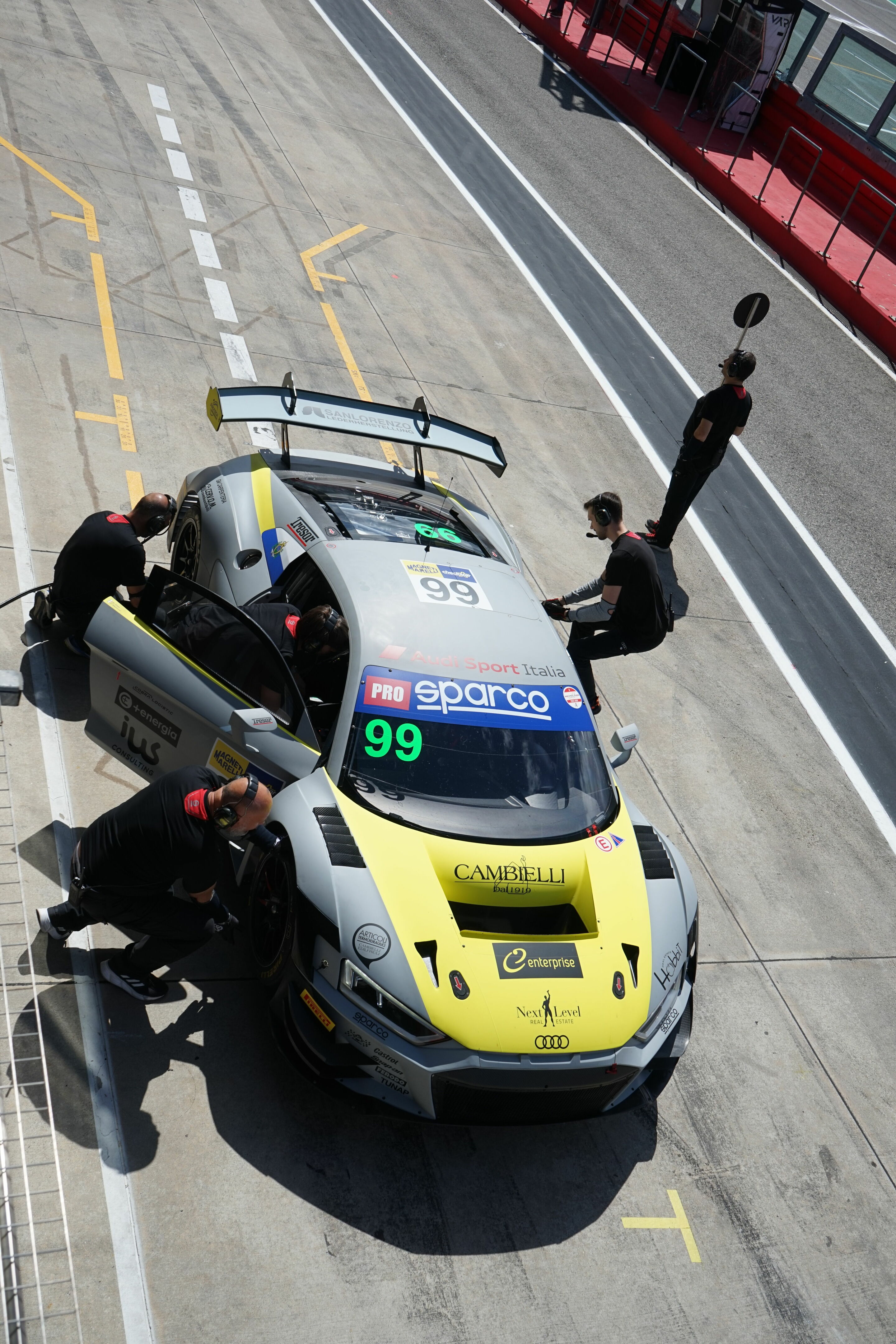 Campionato Italiano Gran Turismo 2024 - Audi R8 LMS #99 (Tresor Audi Sport Italia), Andrea Cola/Leonardo Moncini