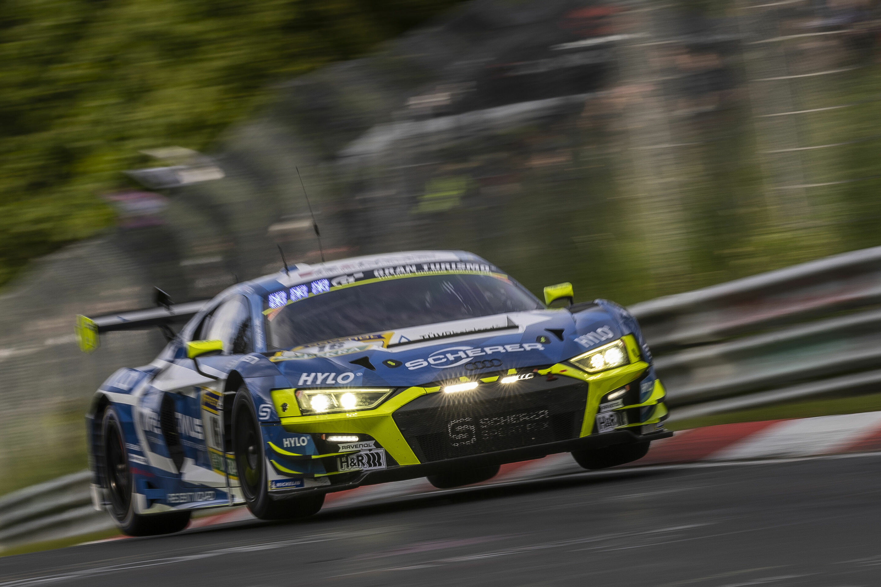 24h Nürburgring 2024 - Audi R8 LMS #16 (Scherer Sport PHX), Ricardo Feller/Dennis Marschall/Christopher Mies/Frank Stippler