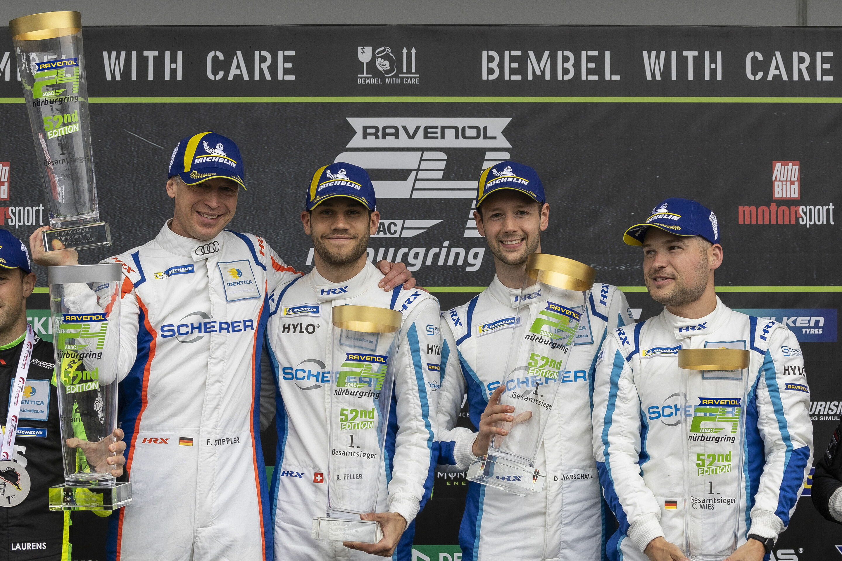 24h Nürburgring 2024 - Frank Stippler, Ricardo Feller, Dennis Marschall, Christopher Mies