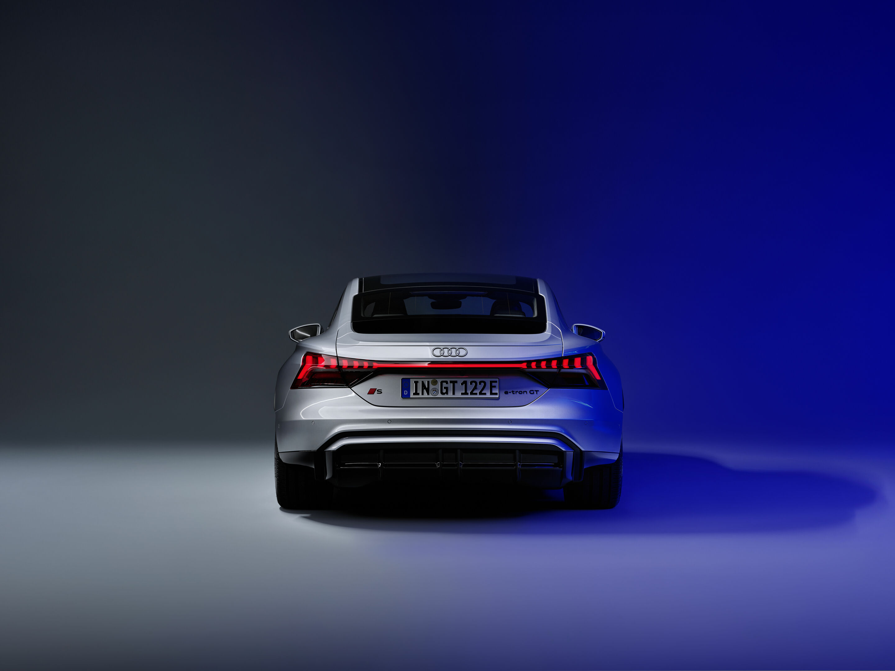 Audi S e-tron GT - Standaufnahme,
Farbe: Florettsilber Metallic