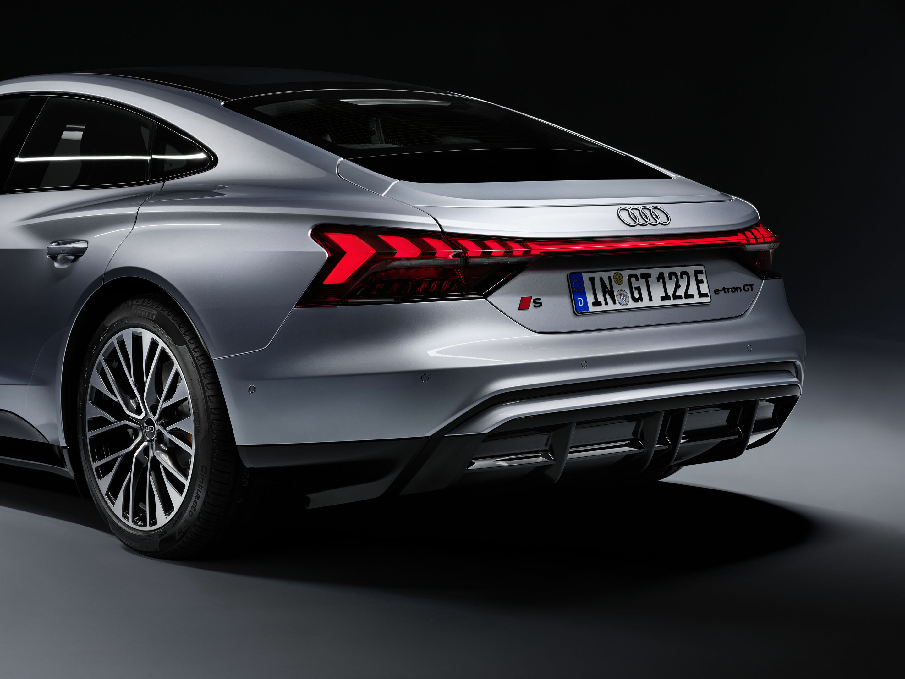 Audi S e-tron GT - Detail,
Colour: Florett silver metallic