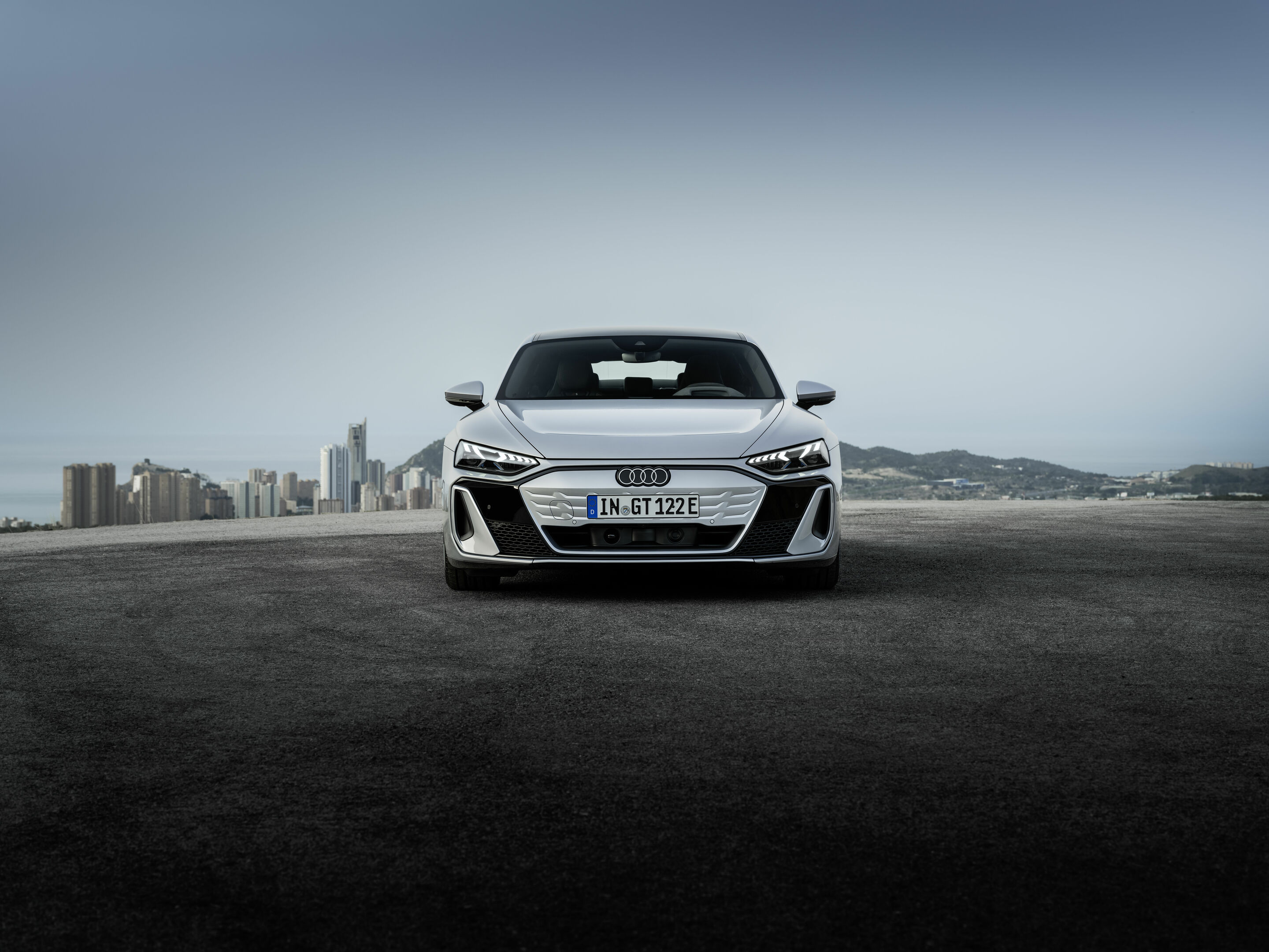 Audi S e-tron GT - Standaufnahme,
Farbe: Florettsilber Metallic
