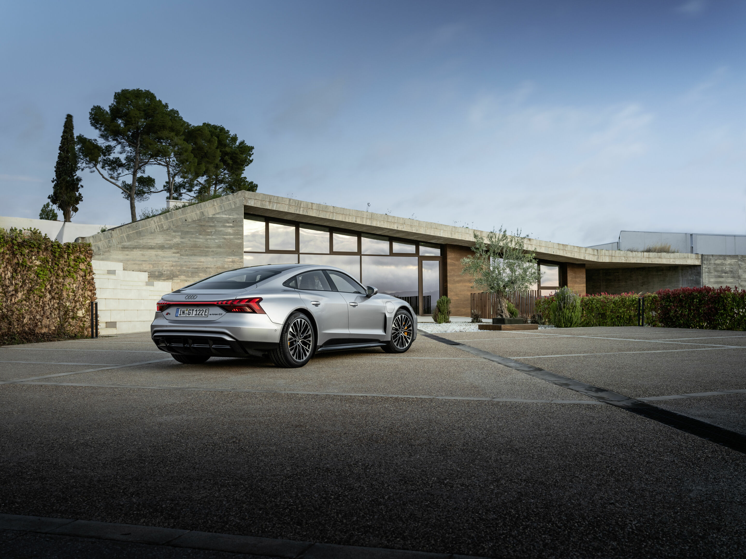 Audi S e-tron GT - Standaufnahme,
Farbe: Florettsilber Metallic