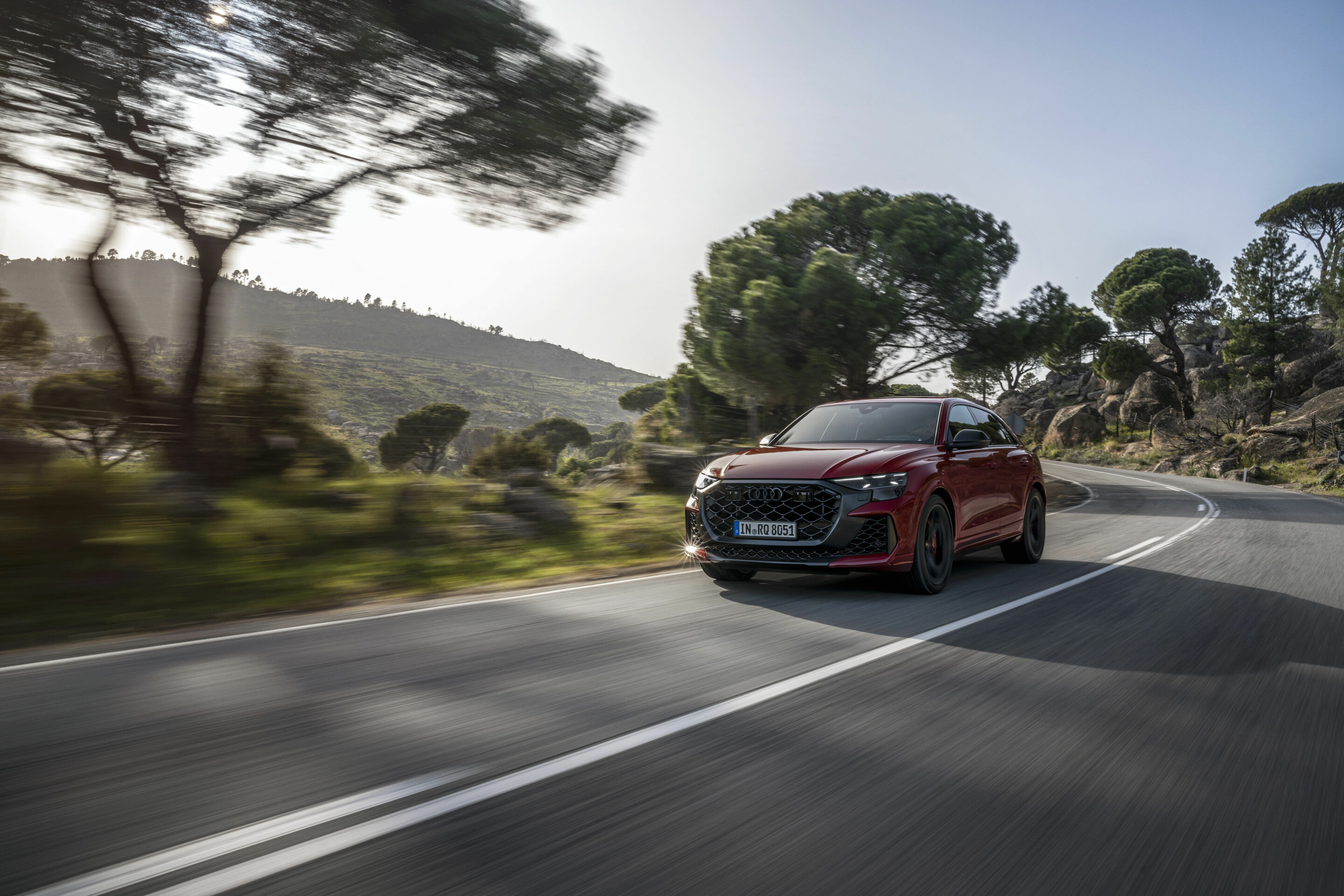 Audi RS Q8 performance - Dynamic photo,
Colour: Chilli red metallic