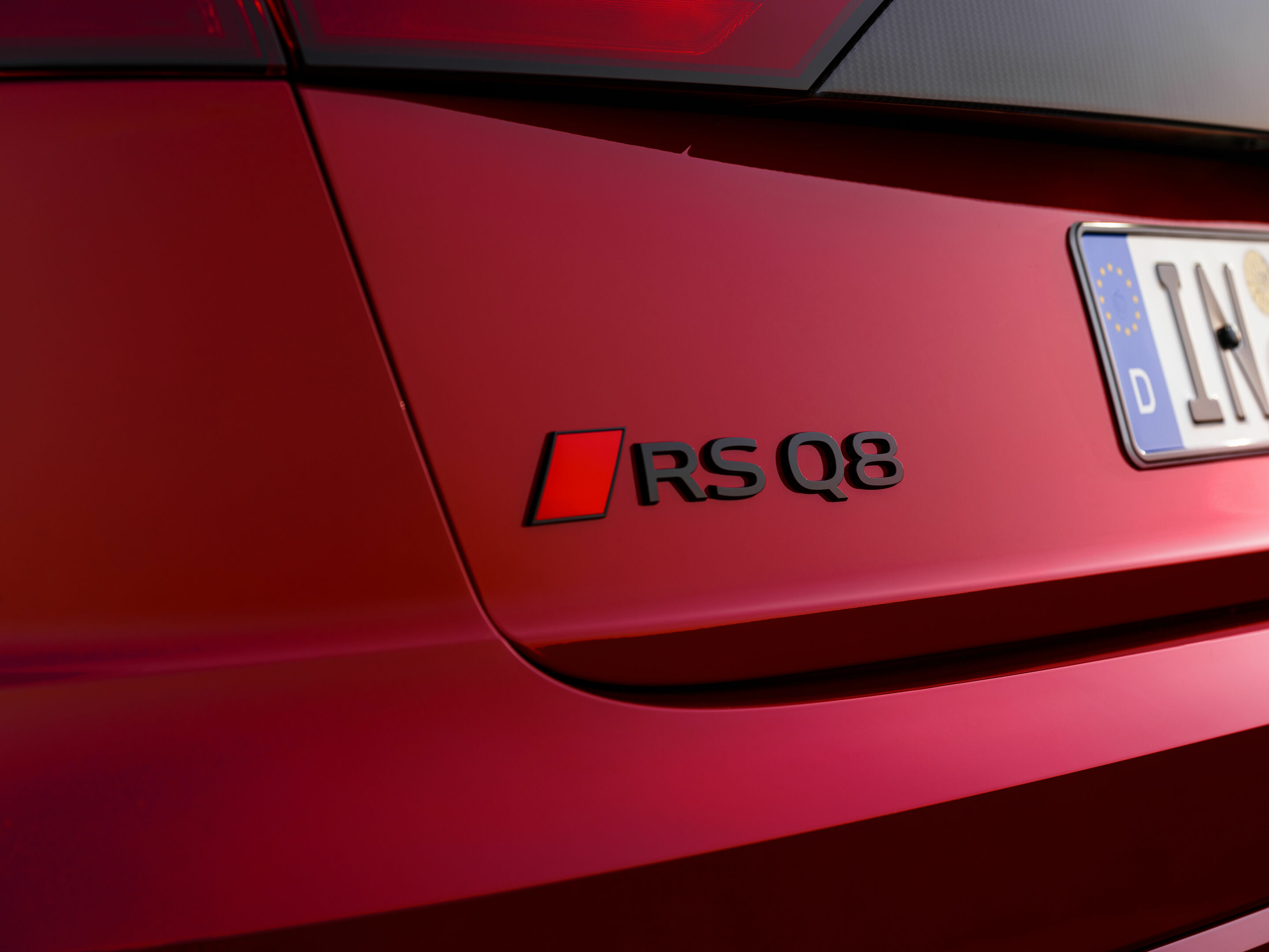 Audi RS Q8 performance - Detail,
Colour: Chilli red metallic