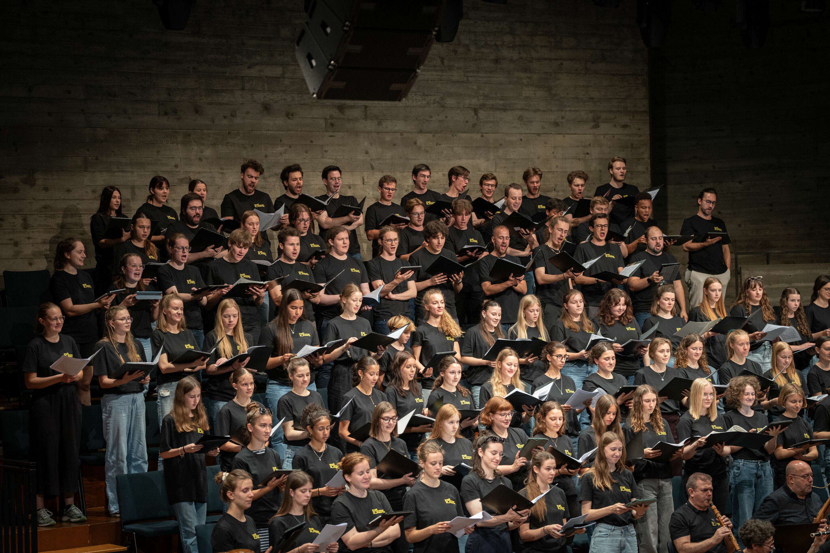 Audi Summer Concerts 2024 - Public workshop: Pupils from the region and the Audi Young Persons’ Choral Academy in the Ingolstadt Festival Hall