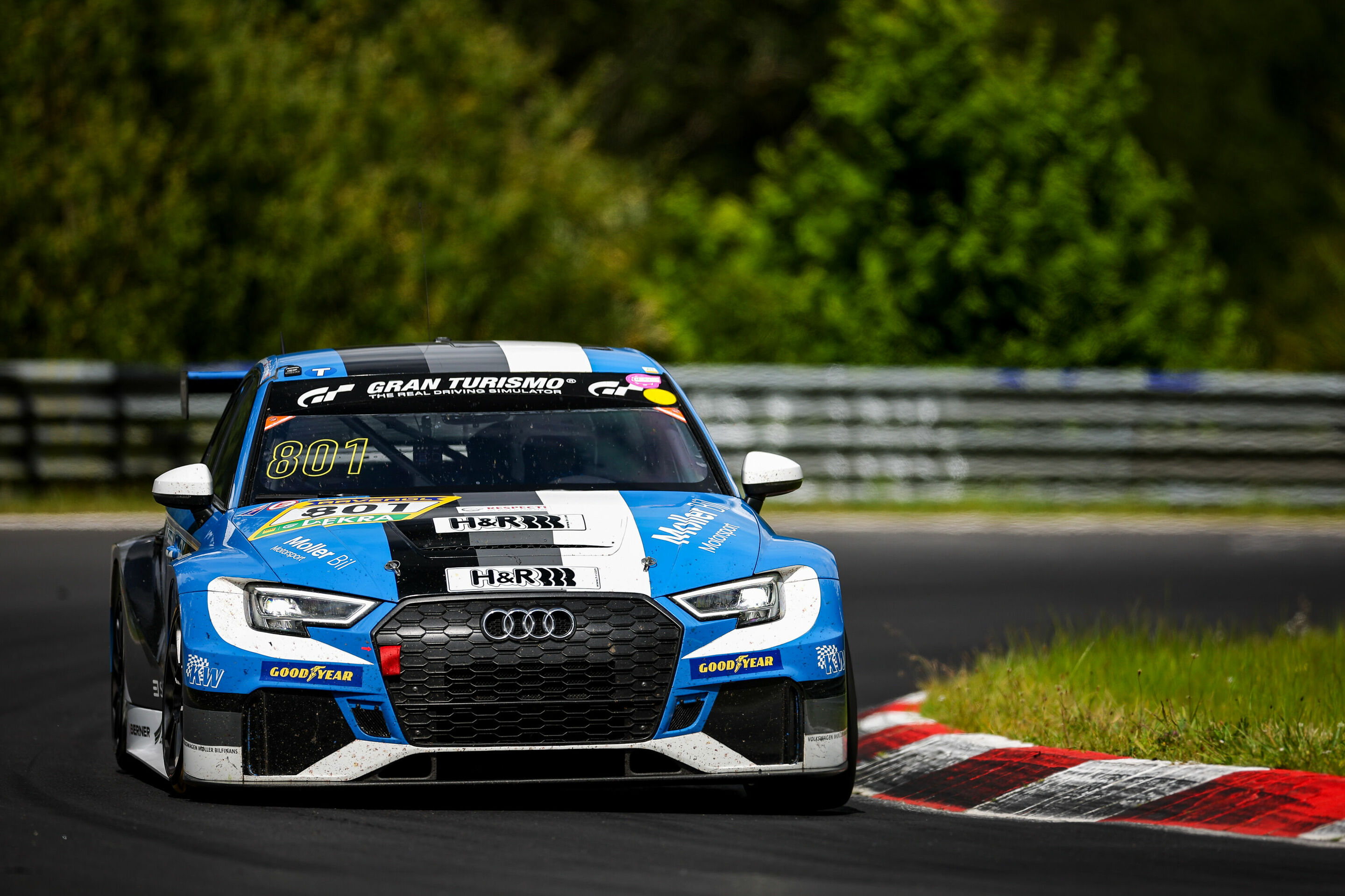 Nürburgring Langstrecken-Serie 2024 - Audi RS 3 LMS #801 (Møller Bil Motorsport), Anders Lindstad/Kenneth Østvold/Håkon Schjærin