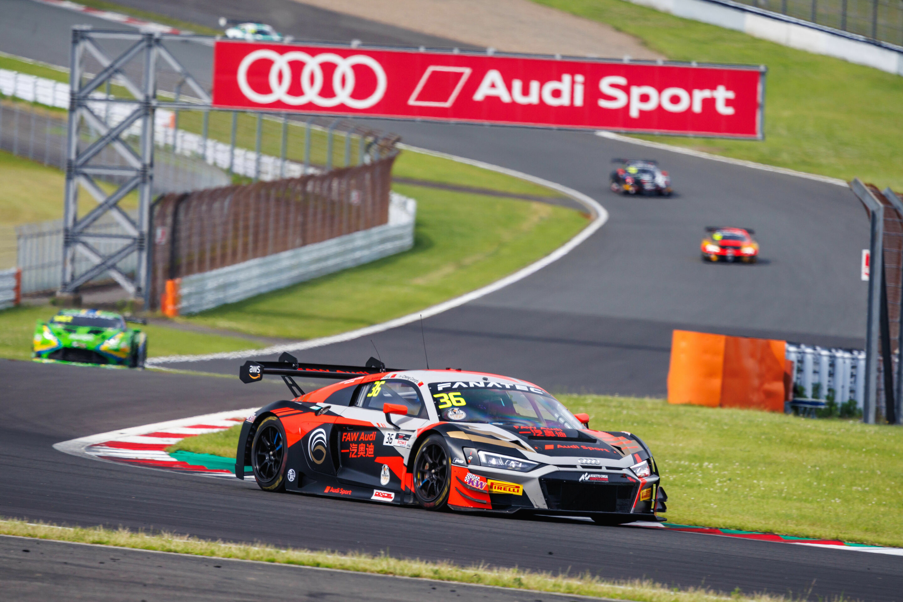 GT World Challenge Asia 2024 - Audi R8 LMS #36 (FAW Audi Sport Asia Racing Team), Cheng Congfu/Adderly Fong