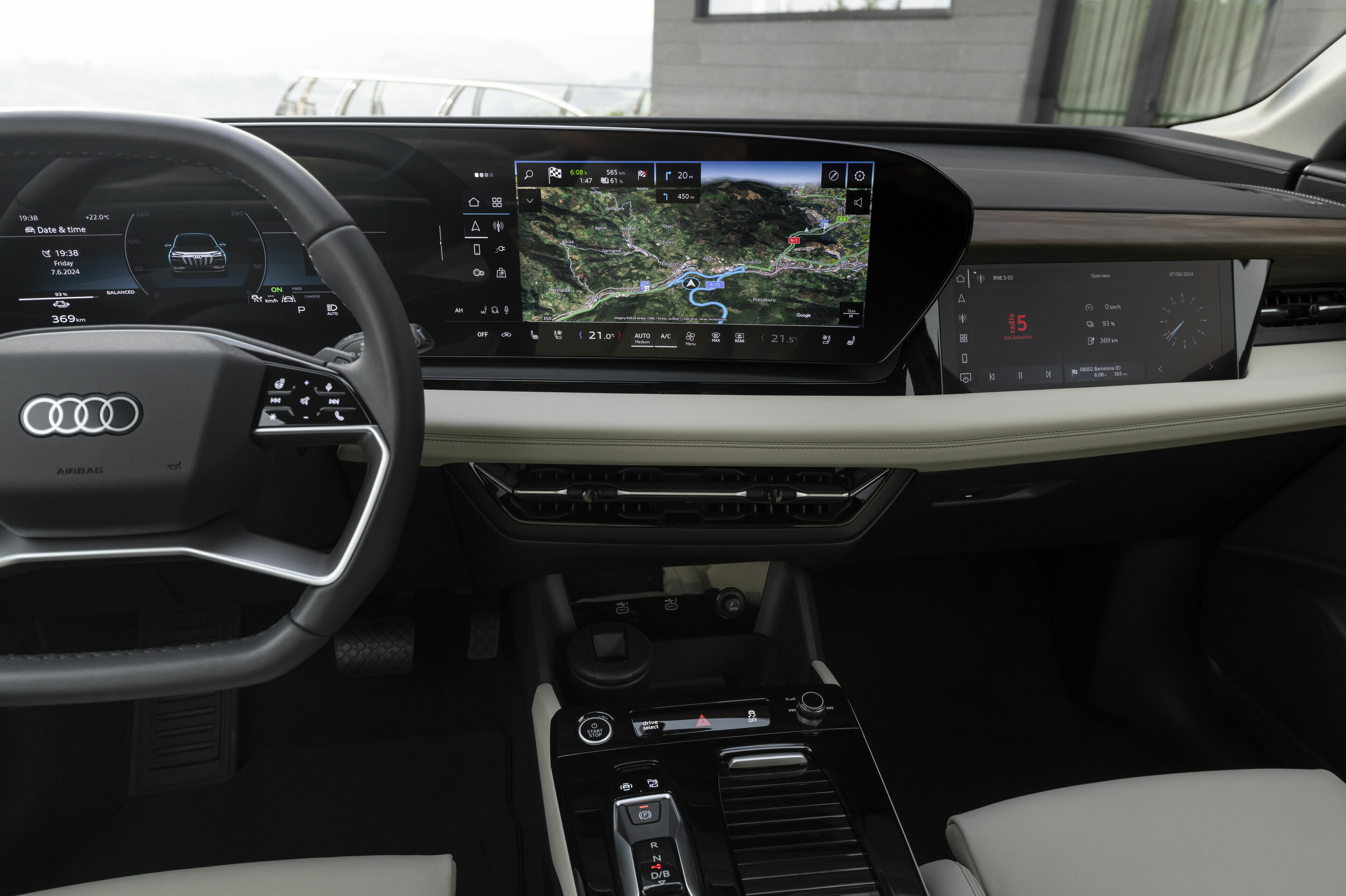 Audi Q6 e-tron quattro - Innenraum