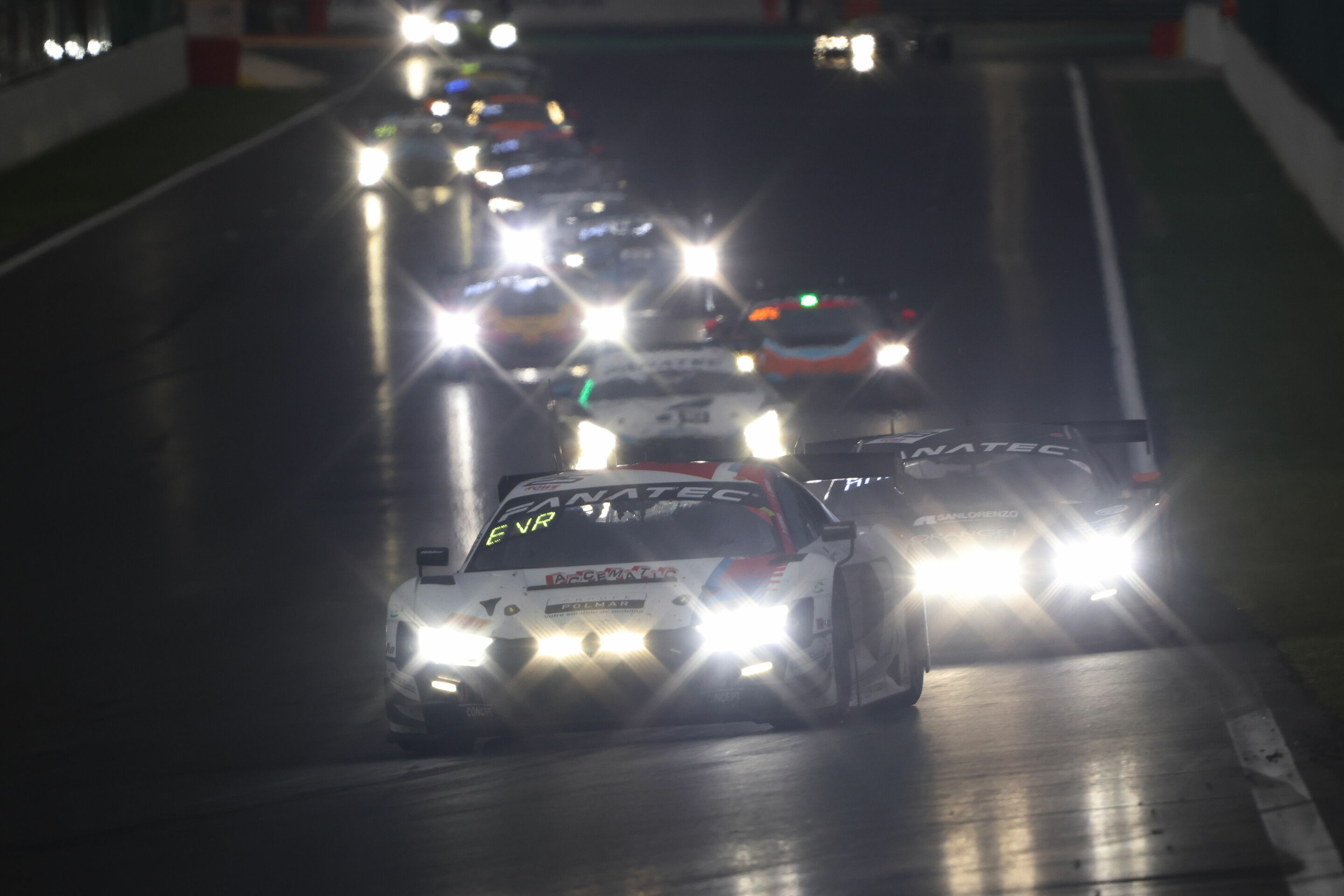 24h Spa 2024 - Audi R8 LMS #25 (Saintéloc Racing),  Paul Evrard/Gilles Magnus/Jim Pla/Ugo de Wilde