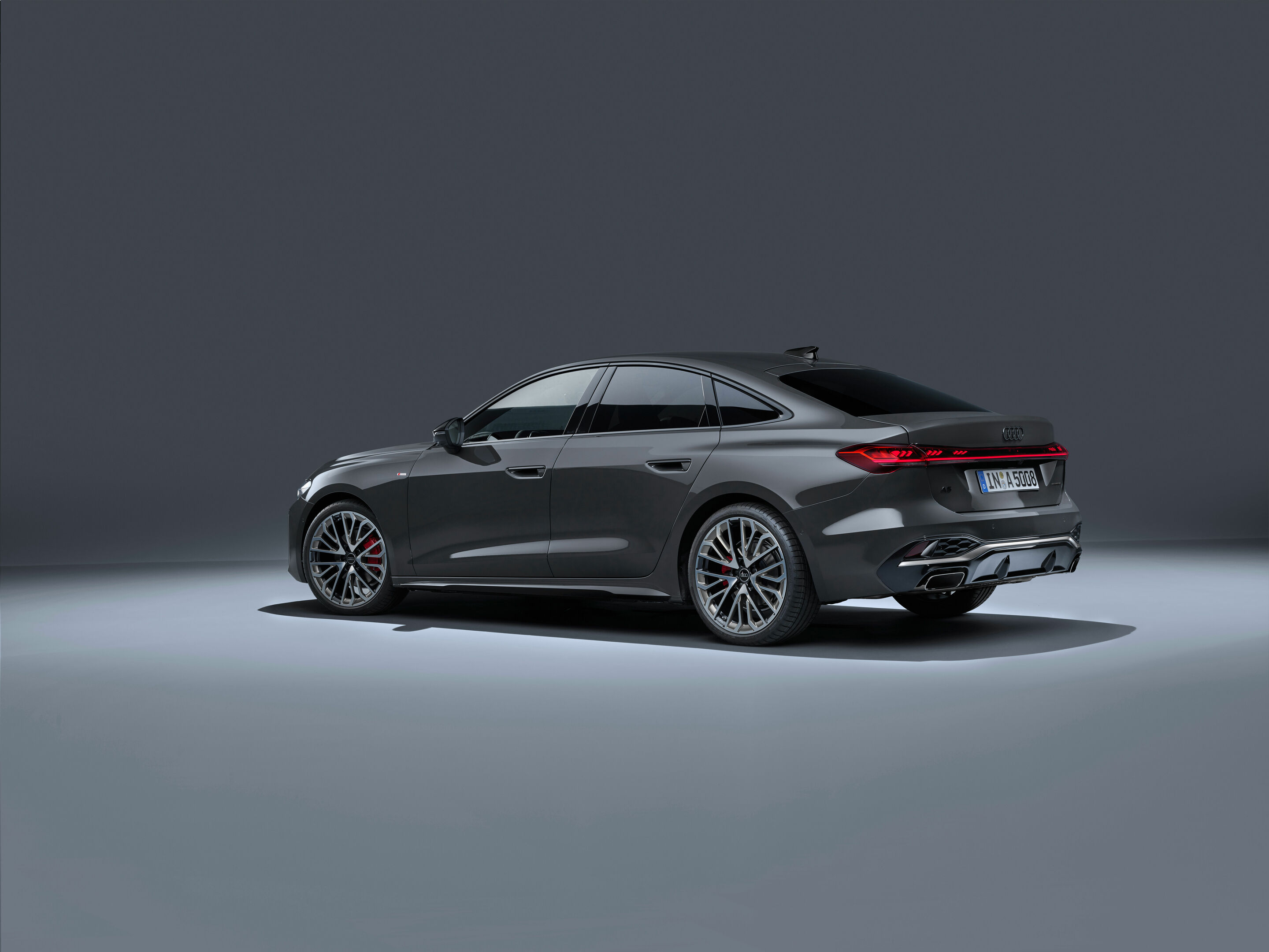 Audi A5 Sedan - Static photo,
Colour: Magnet Grey