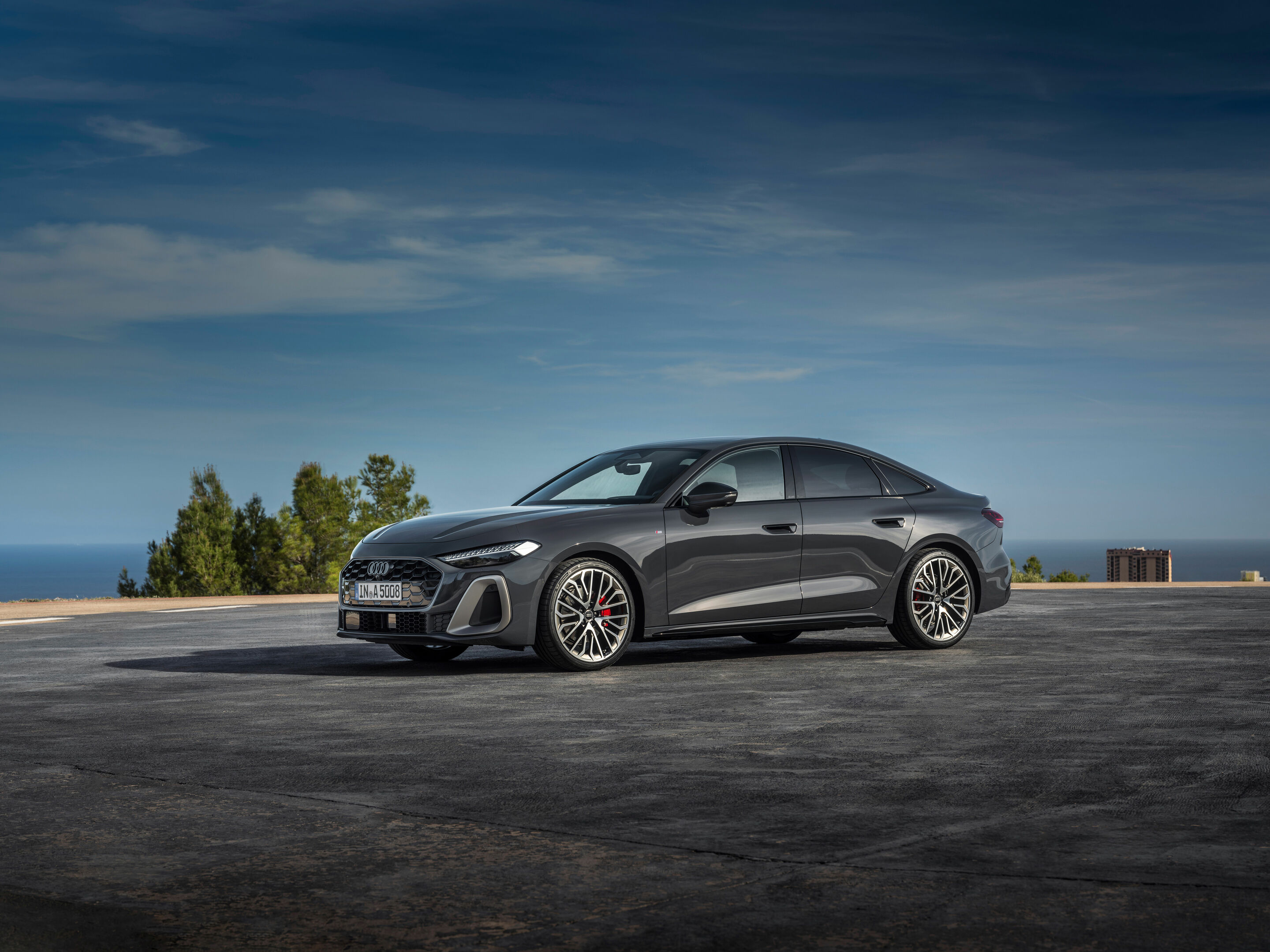 Audi A5 Limousine - Standaufnahme,
Farbe: Magnetgrau