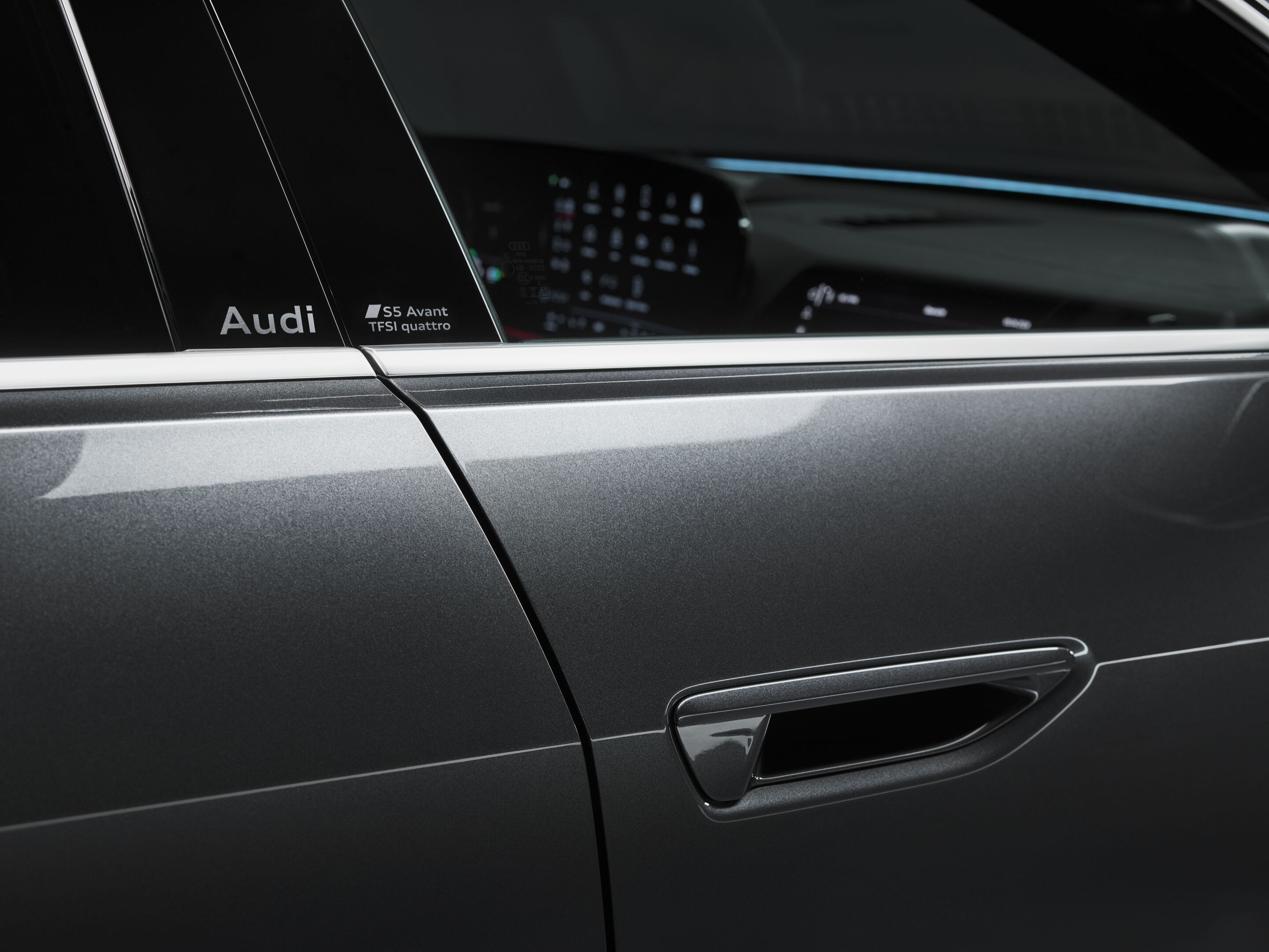 Audi S5 Avant - Detail,
Colour: Daytona Grey pearl effect