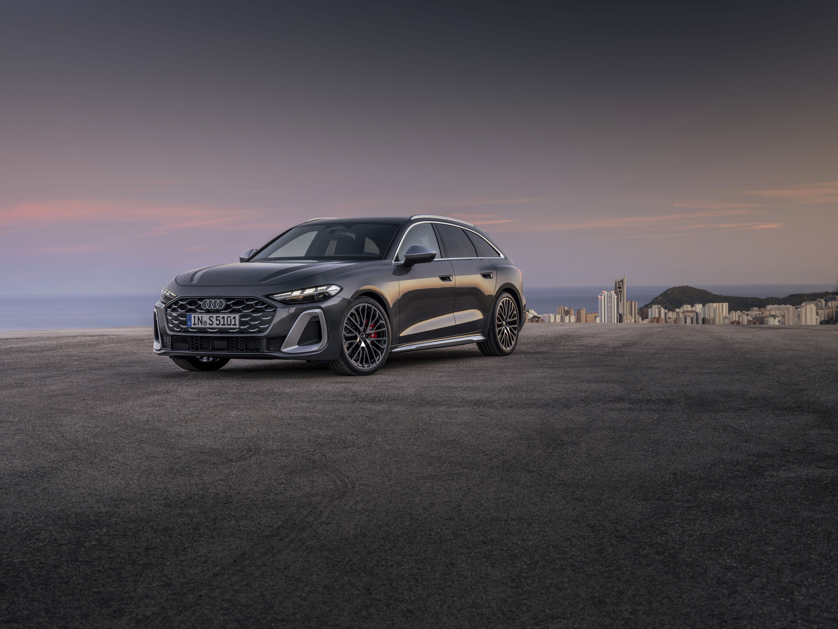 Audi S5 Avant - Standaufnahme,
Farbe: Daytonagrau Perleffekt
