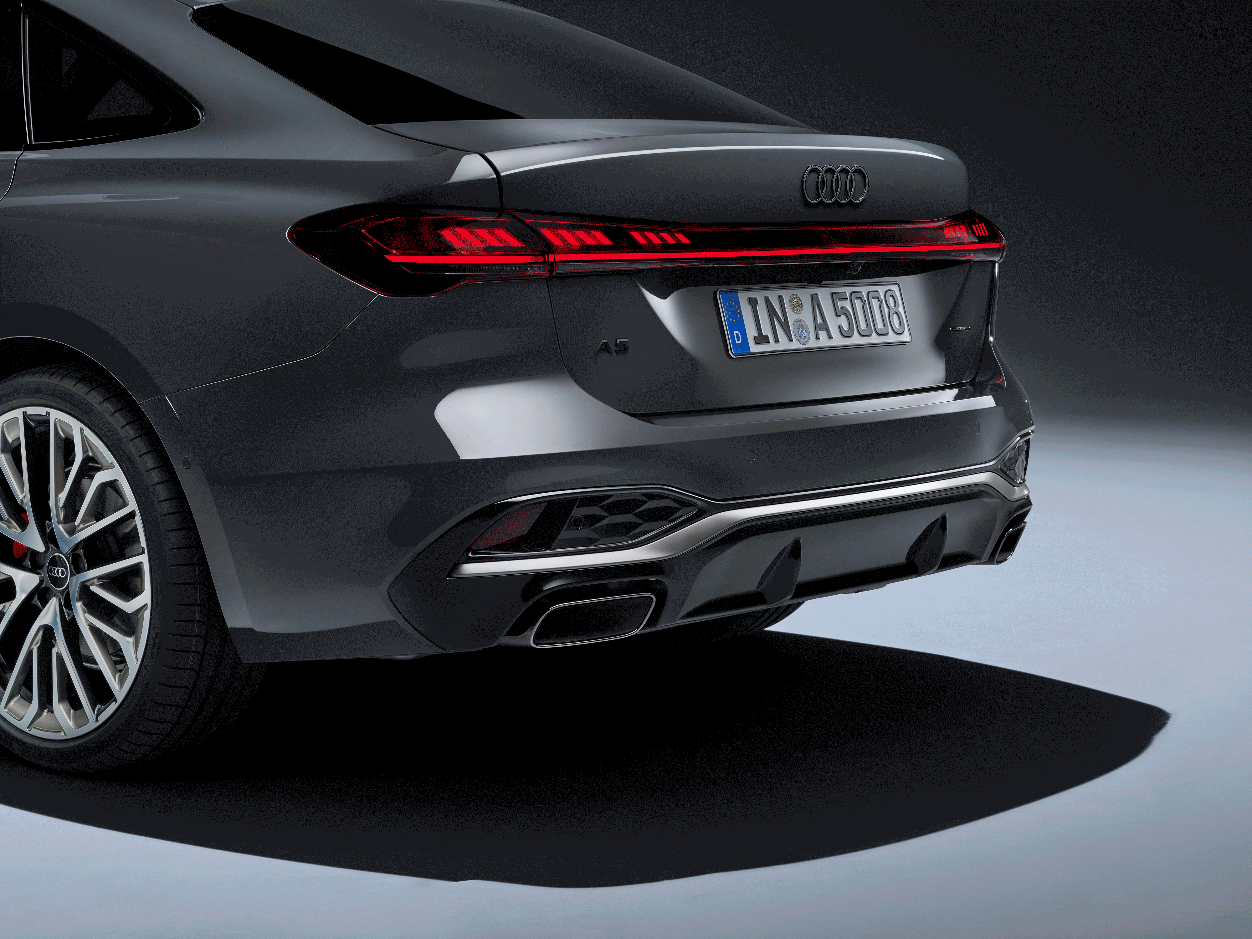 Audi A5 Limousine - Detail,
Farbe: Magnetgrau