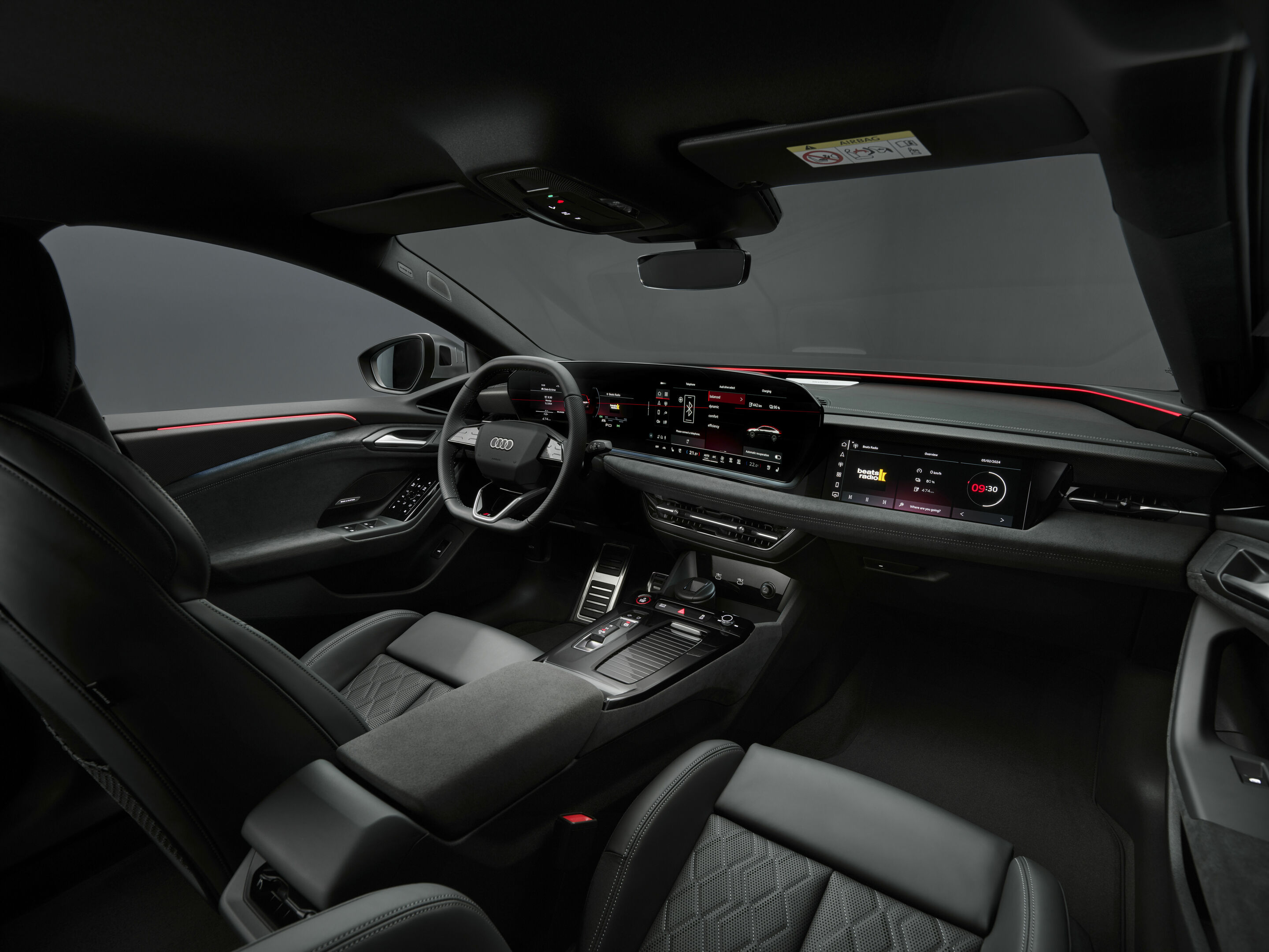 Audi S6 Sportback e-tron - Innenraum