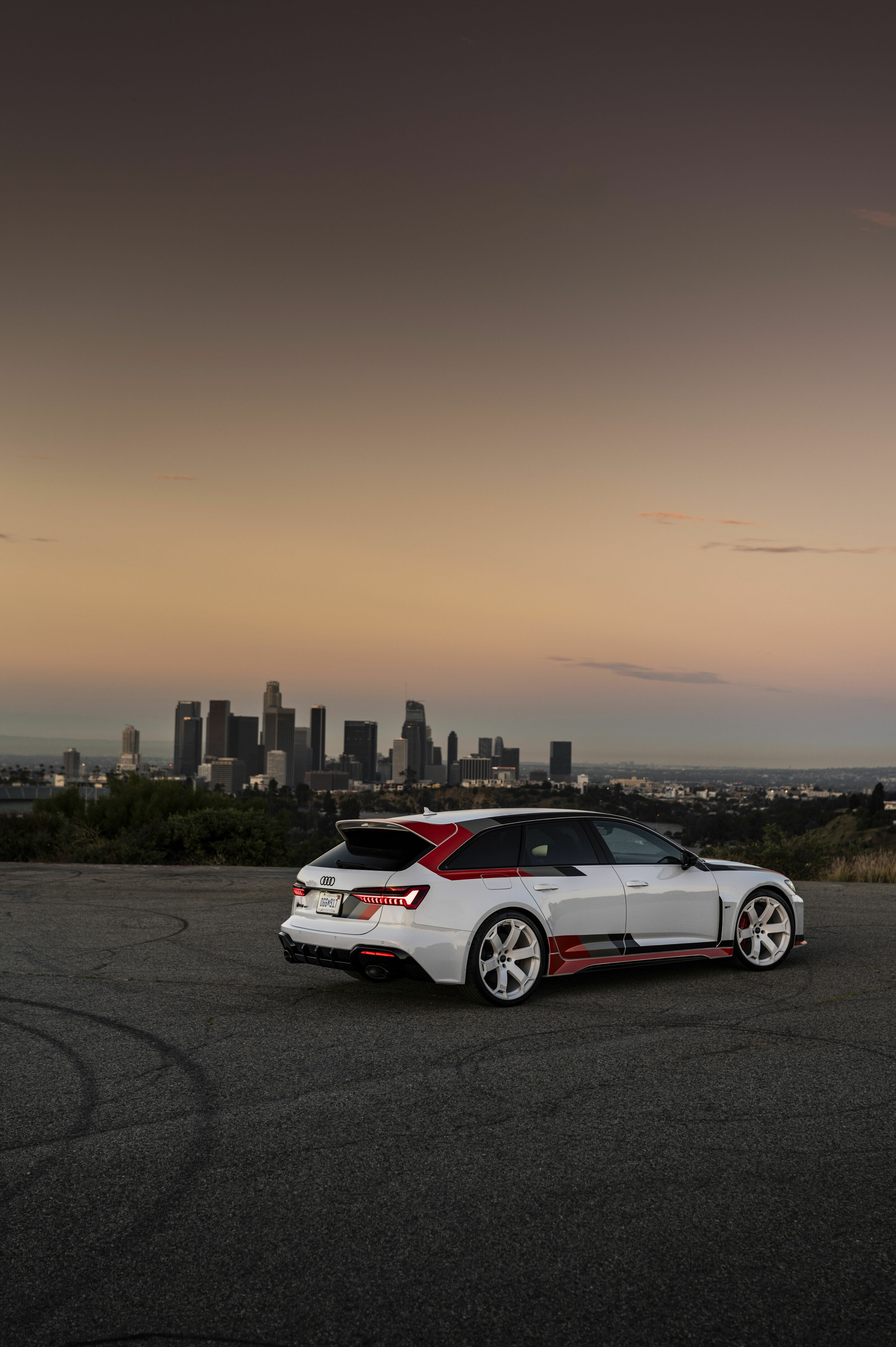 Audi RS 6 Avant GT in Kalifornien - Audi RS 6 Avant GT, 
Standaufnahme
