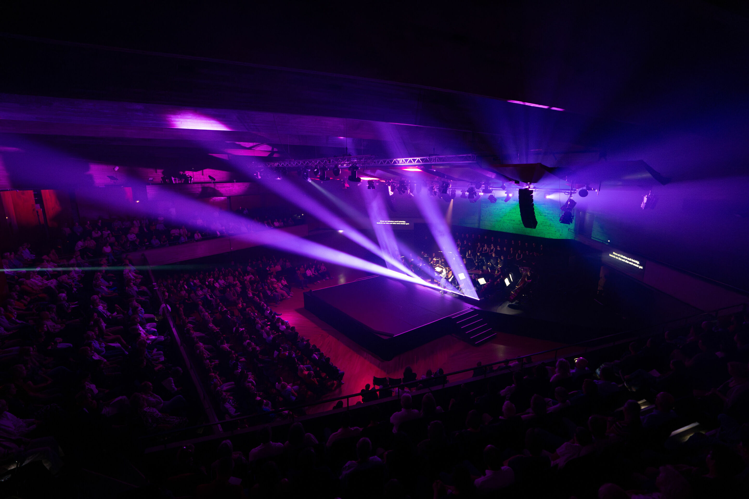 Audi Summer Concerts 2024 - Flying Steps, LauschWerk and Georgian Chamber Orchestra Ingolstadt at the opera "The Fairy Queen" in the in the Ingolstadt Festival Hall