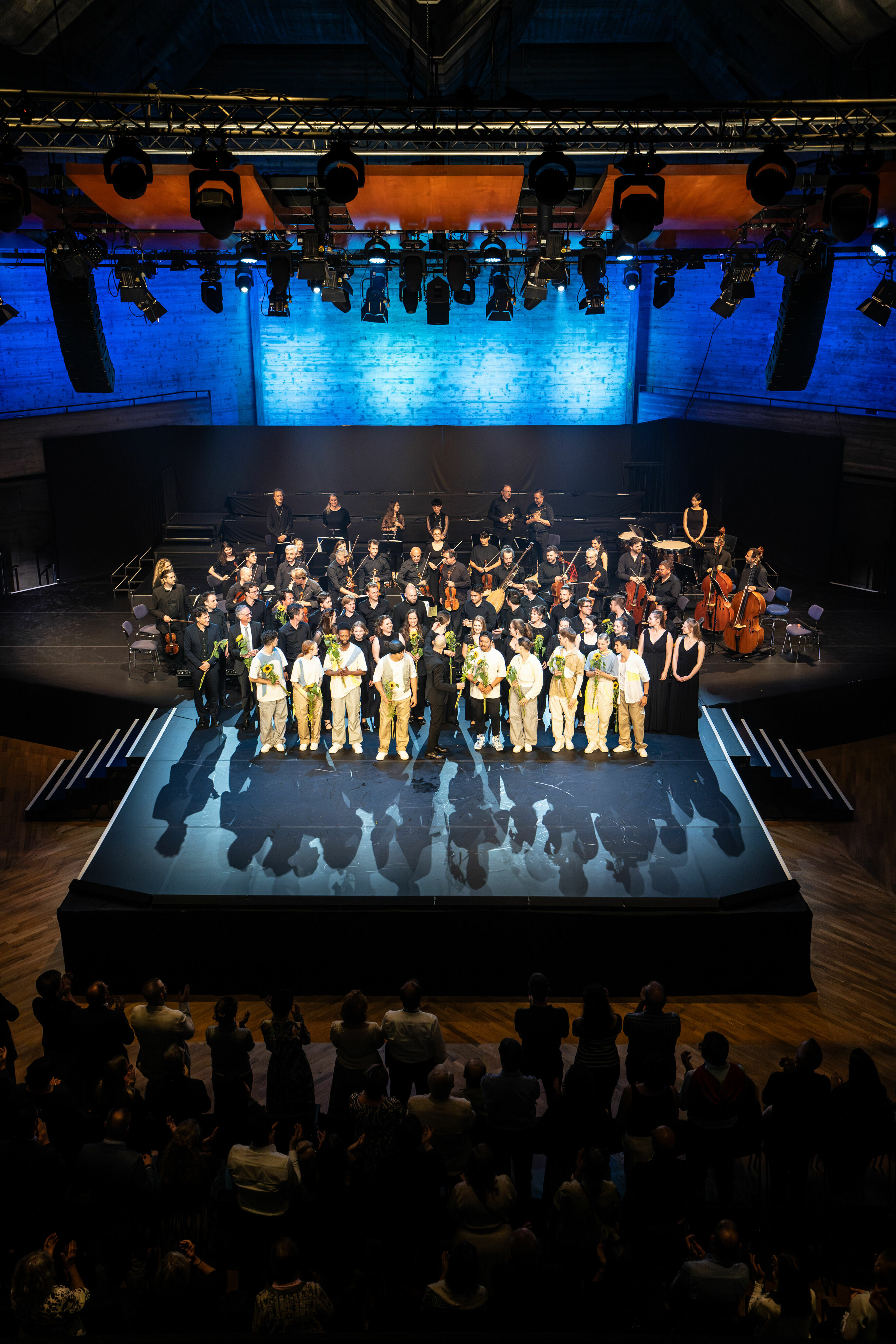 Audi Summer Concerts 2024 - Flying Steps, LauschWerk and Georgian Chamber Orchestra Ingolstadt at the opera "The Fairy Queen" in the Ingolstadt Festival Hall
