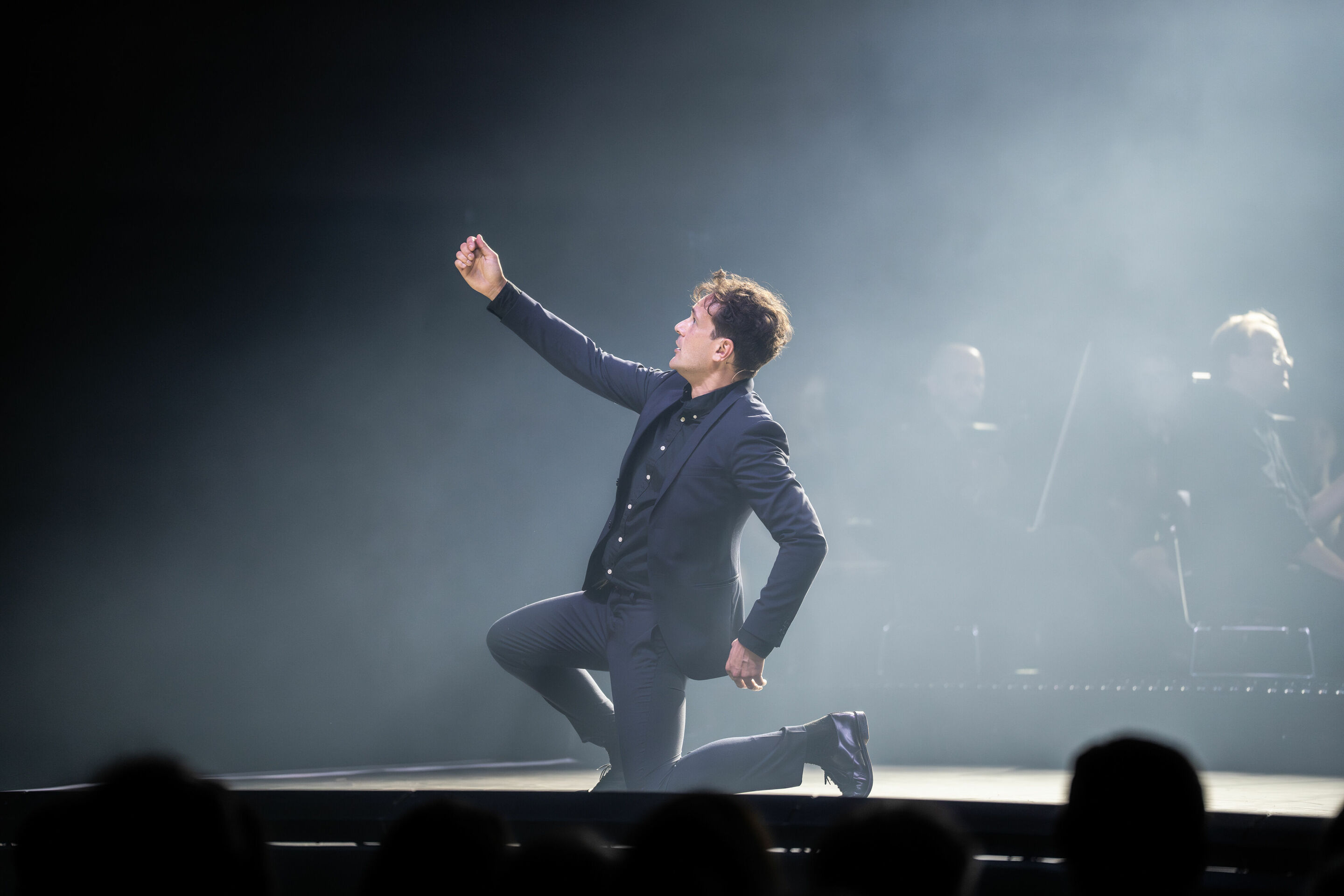 Audi Summer Concerts 2024 - Flying Steps, LauschWerk and Georgian Chamber Orchestra Ingolstadt at the opera "The Fairy Queen": Speaker Alexander Gier