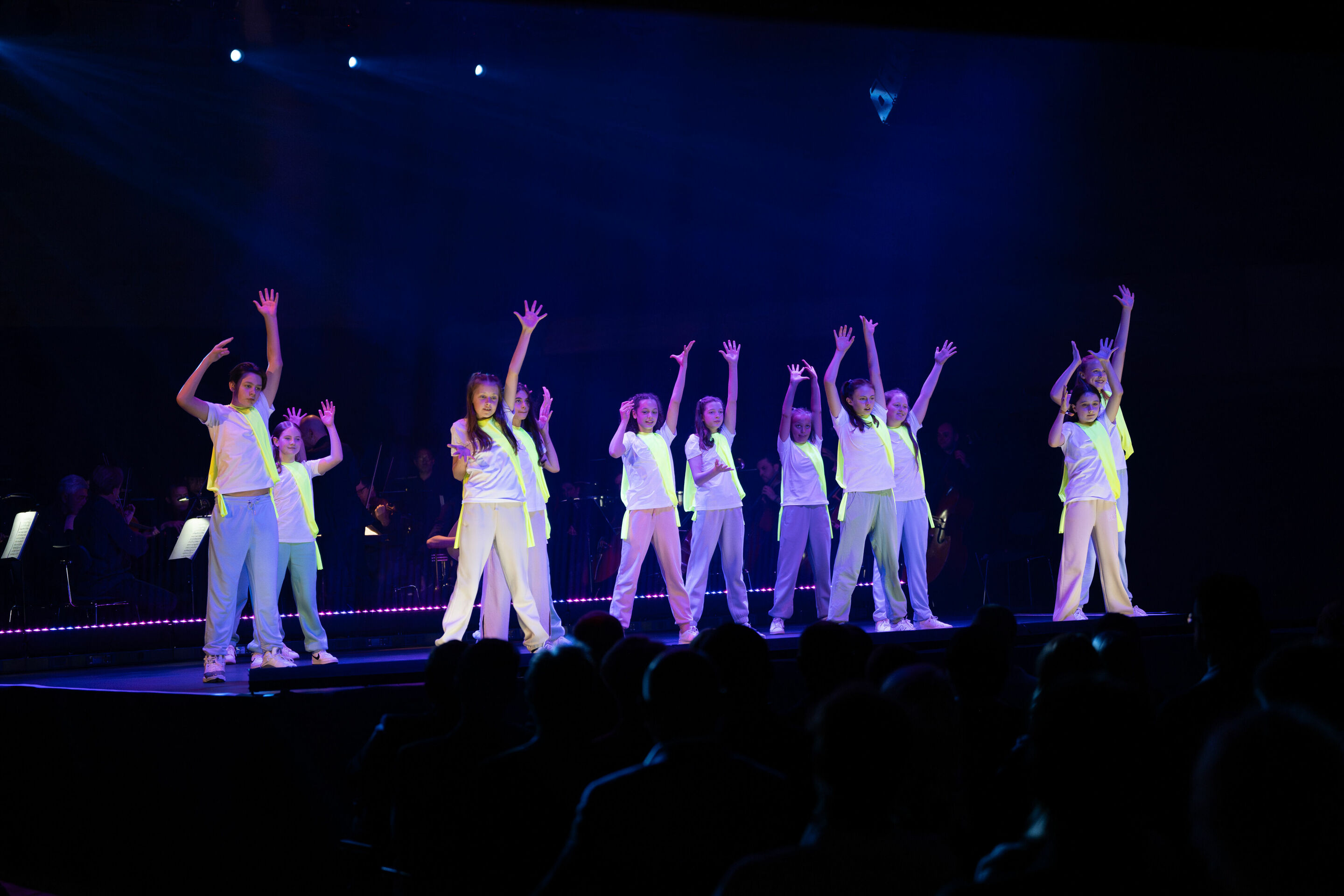 Audi Summer Concerts 2024 - Flying Steps, LauschWerk and Georgian Chamber Orchestra Ingolstadt at the opera "The Fairy Queen": Pupils of the Christoph-Scheiner-Gymnasium Ingolstadt