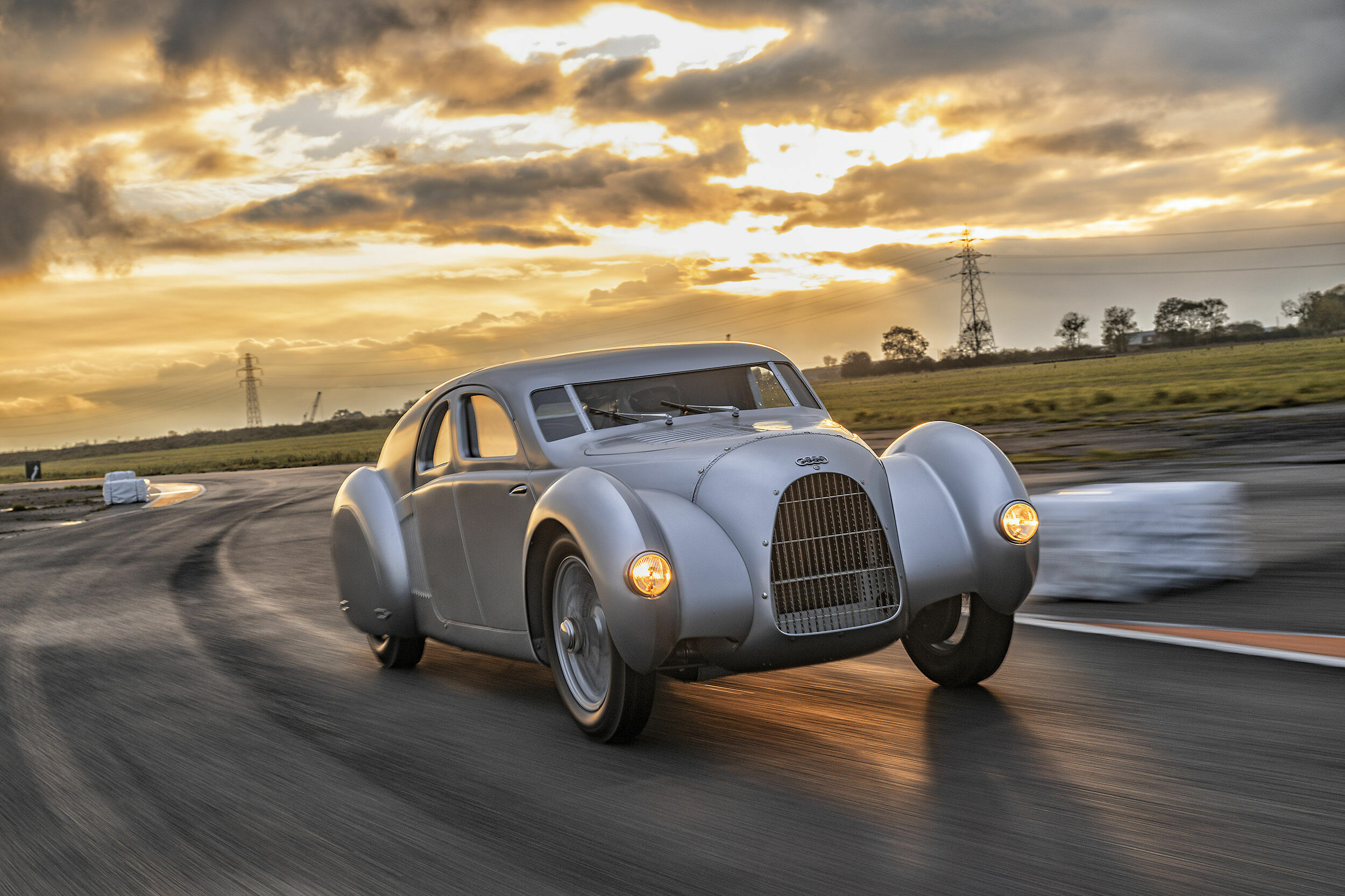 Imagined over 90 years ago, now brought to life: Audi Tradition presents the Auto Union Type 52 - Imagined over 90 years ago, now brought to life: Audi Tradition presents the Auto Union Type 52 Schnellsportwagen at the Goodwood Festival of Speed 2024.