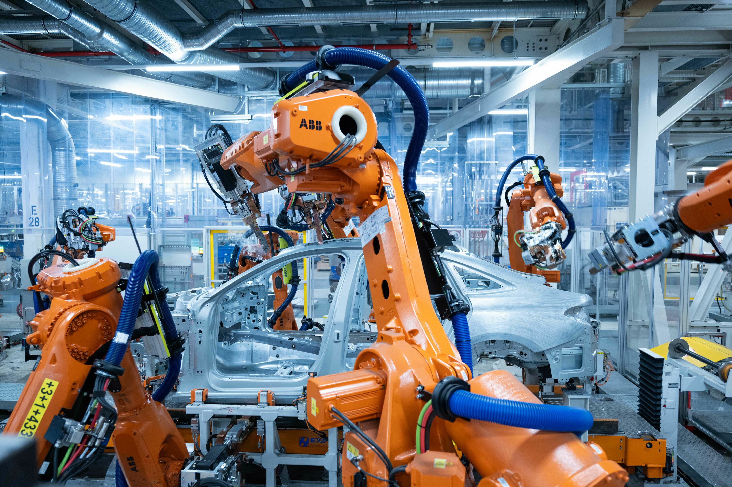 Produktion Audi A5 am Standort Neckarsulm - Präzisionsarbeit im Karosseriebau