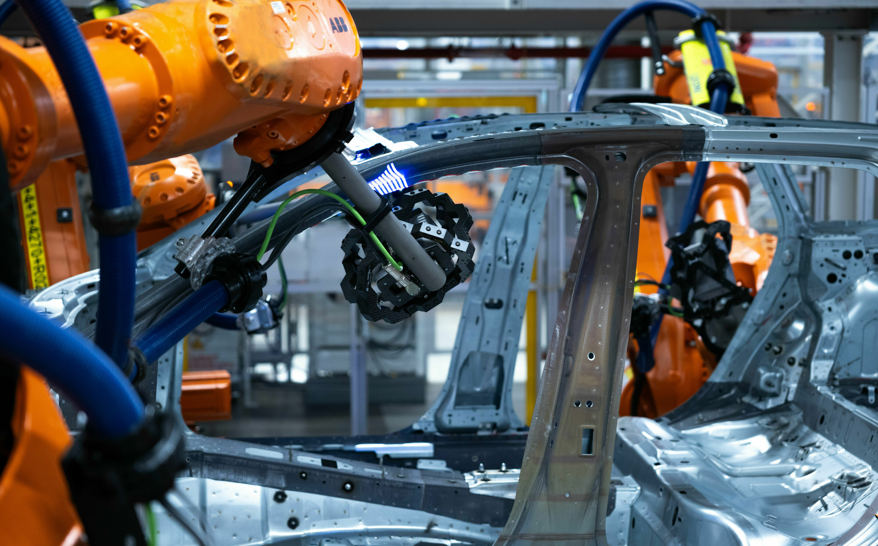 Produktion Audi A5 am Standort Neckarsulm - Geoframe-Anlage