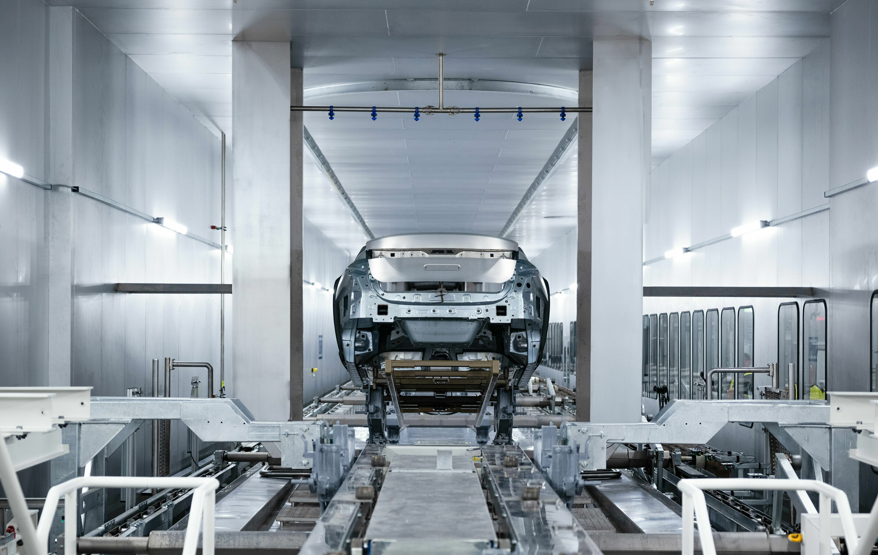 Audi A5 production at the Neckarsulm site - New ro-dip system in the paint shop