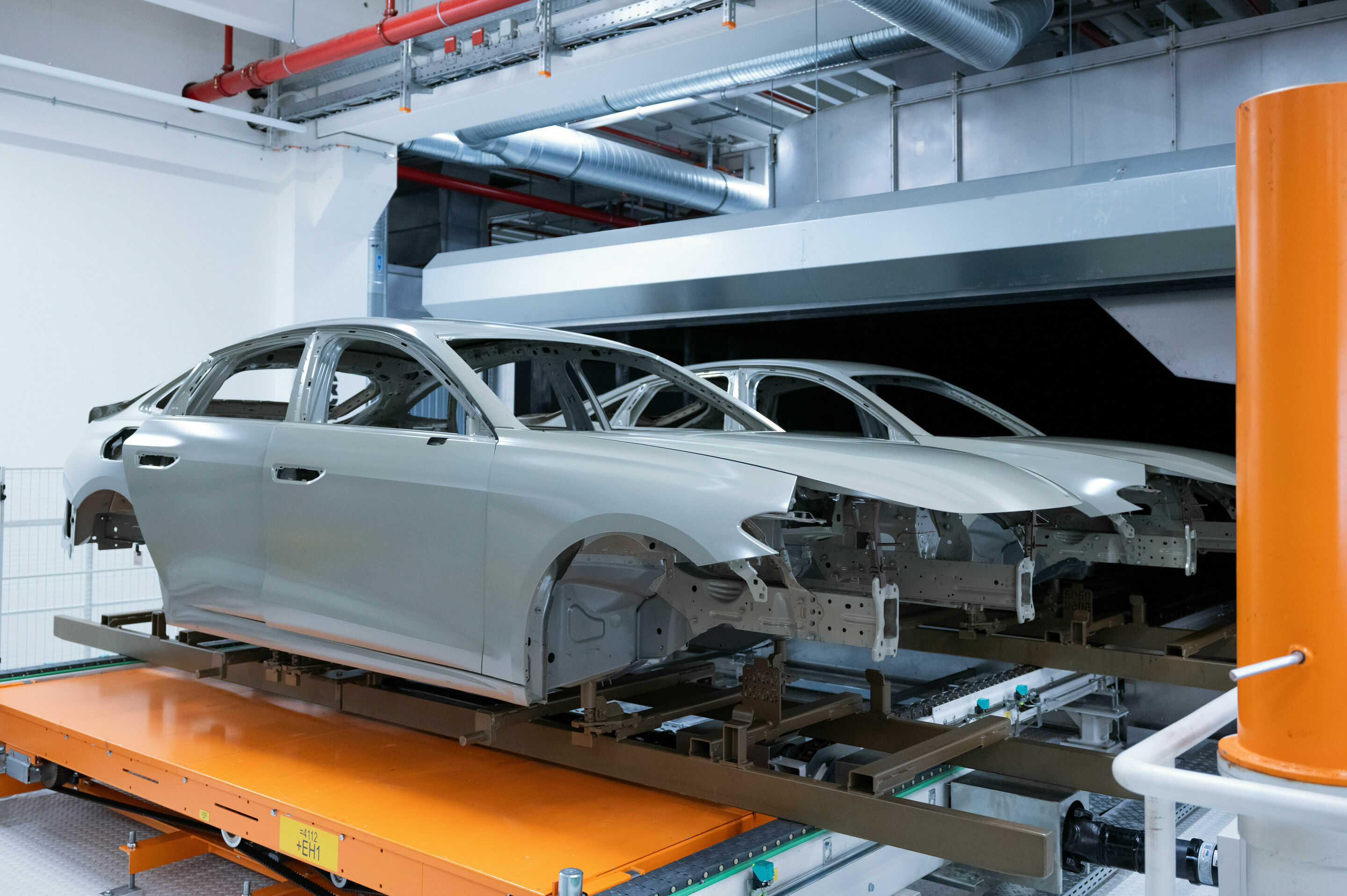 Audi A5 production at the Neckarsulm site - Cross-drying as a new, energy-efficient process
