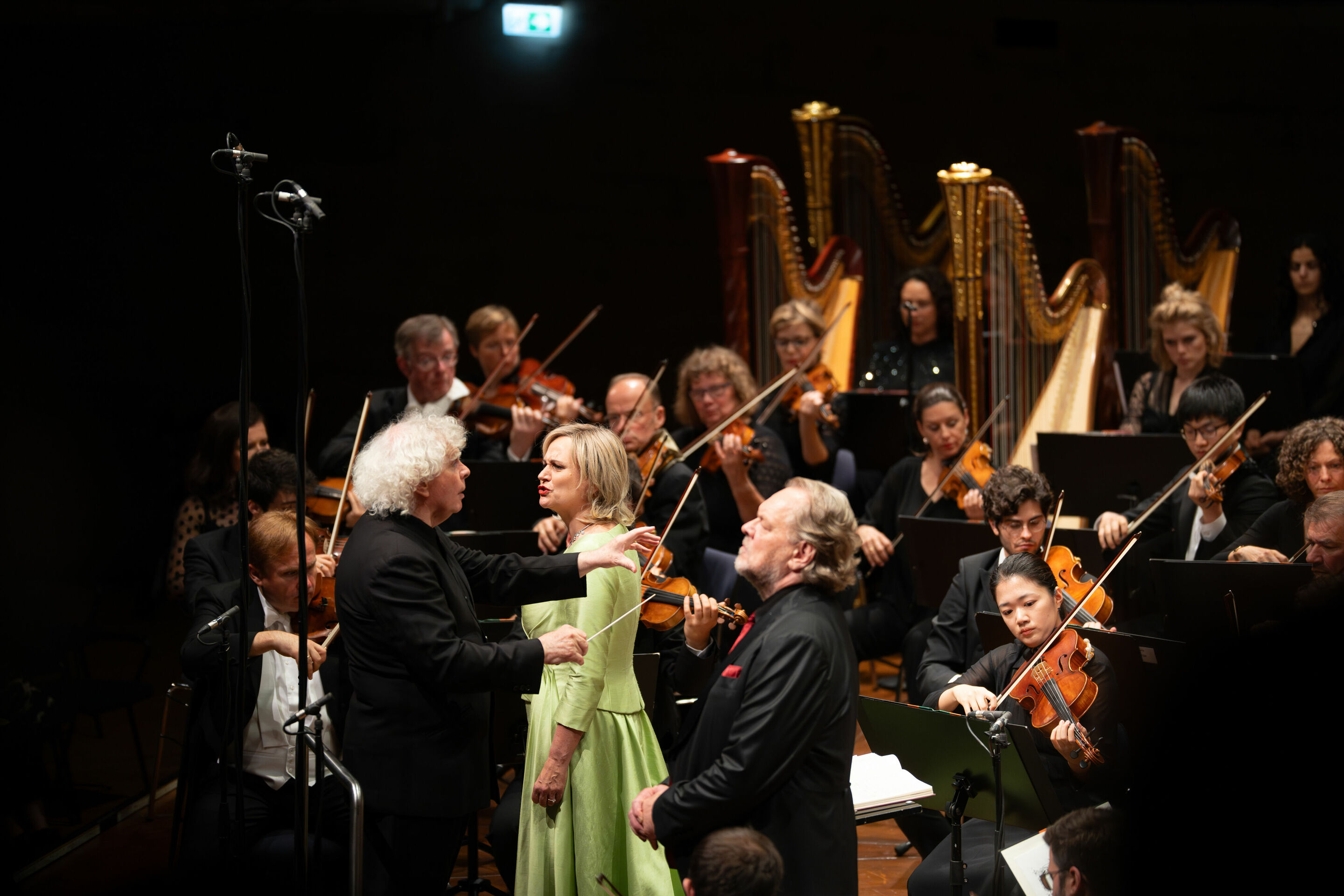 Audi Summer Concerts 2024 - Sir Simon Rattle and the Bavarian Radio Symphony Orchestra with Anja Kampe (soprano) und Michael Volle (baritone)