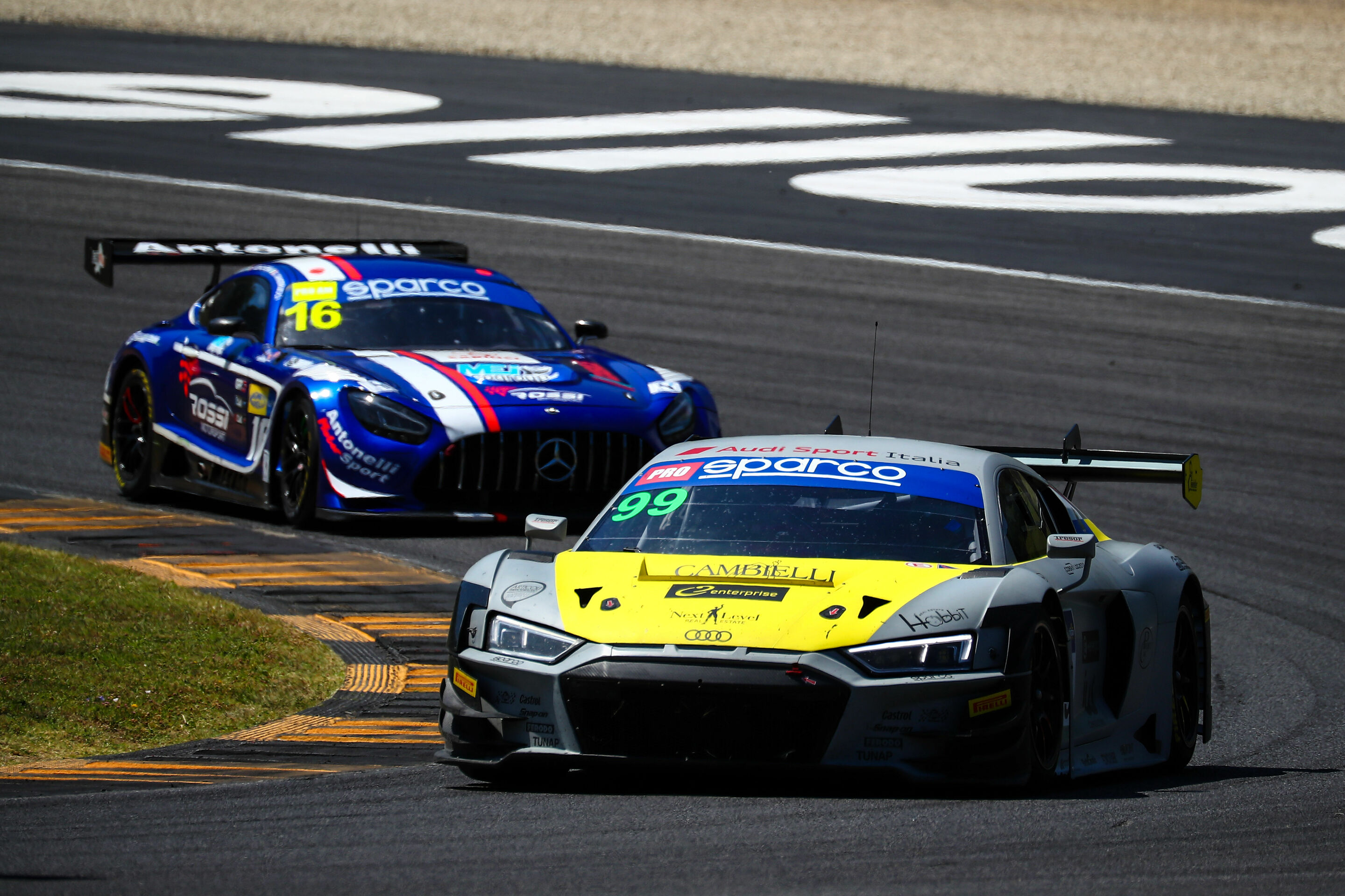 Campionato Italiano Gran Turismo 2024 - Audi R8 LMS #99 (Tresor Audi Sport Italia), Andrea Cola/Leonardo Moncini/Glenn van Berlo