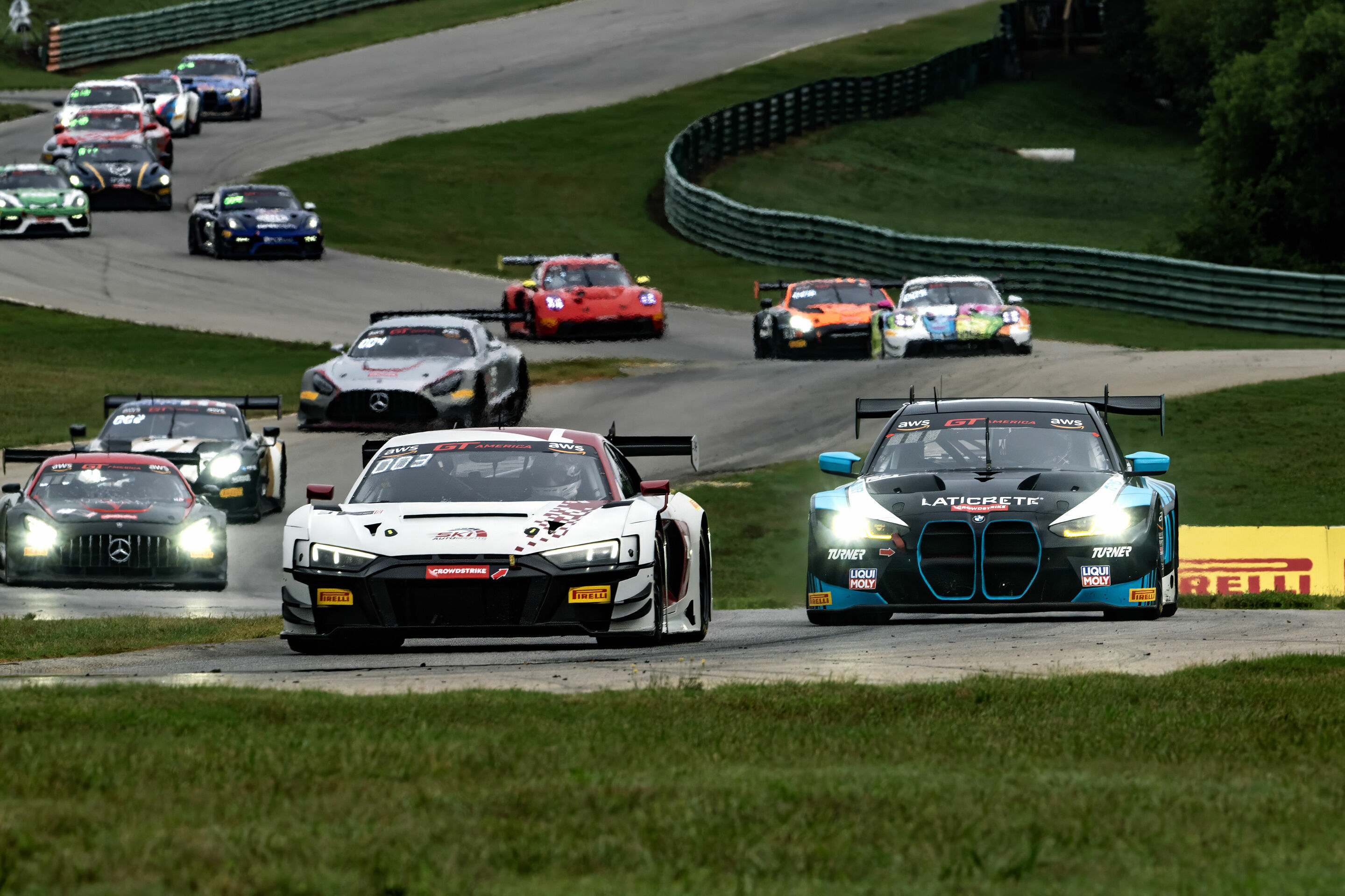 GT America 2024 - Audi R8 LMS #3 (SKI Autosports), Johnny O'Connell