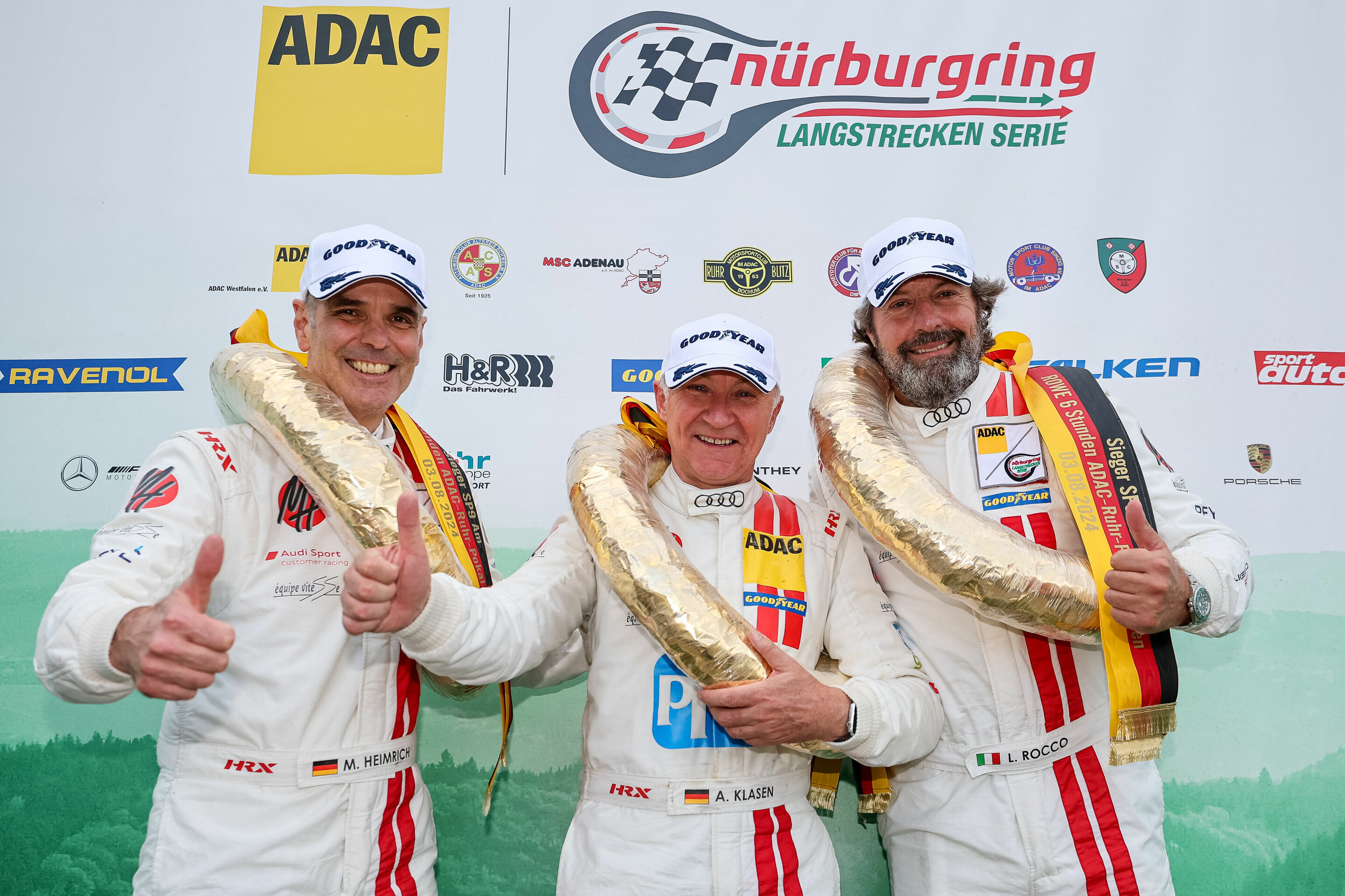 Nürburgring Langstrecken-Serie 2024 - Michael Heimrich, Arno Klasen, Lorenzo Rocco