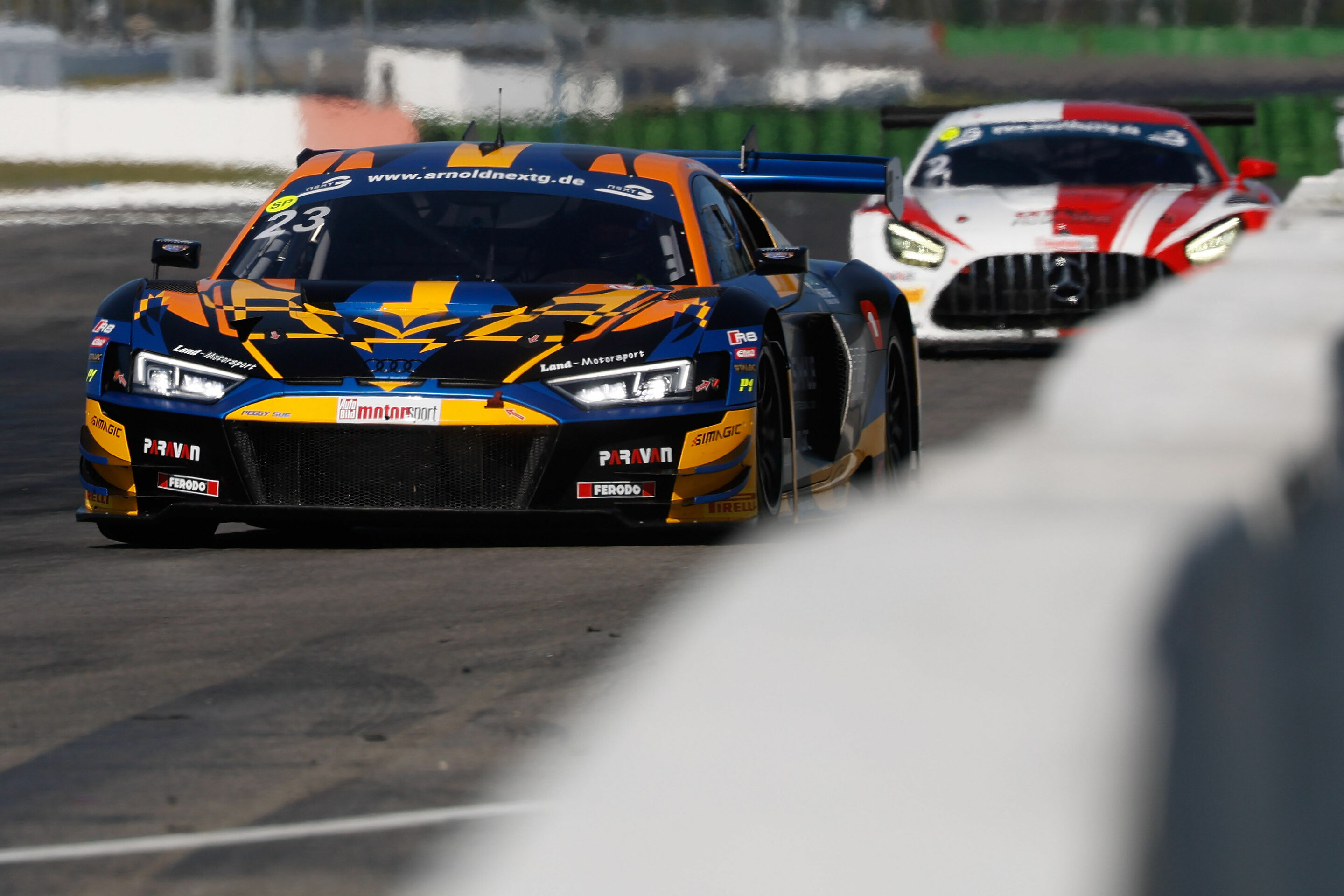 GTC Race 2024 - Audi R8 LMS #23 (Land-Motorsport), Konstantin Gutsul/Ivan Peklin