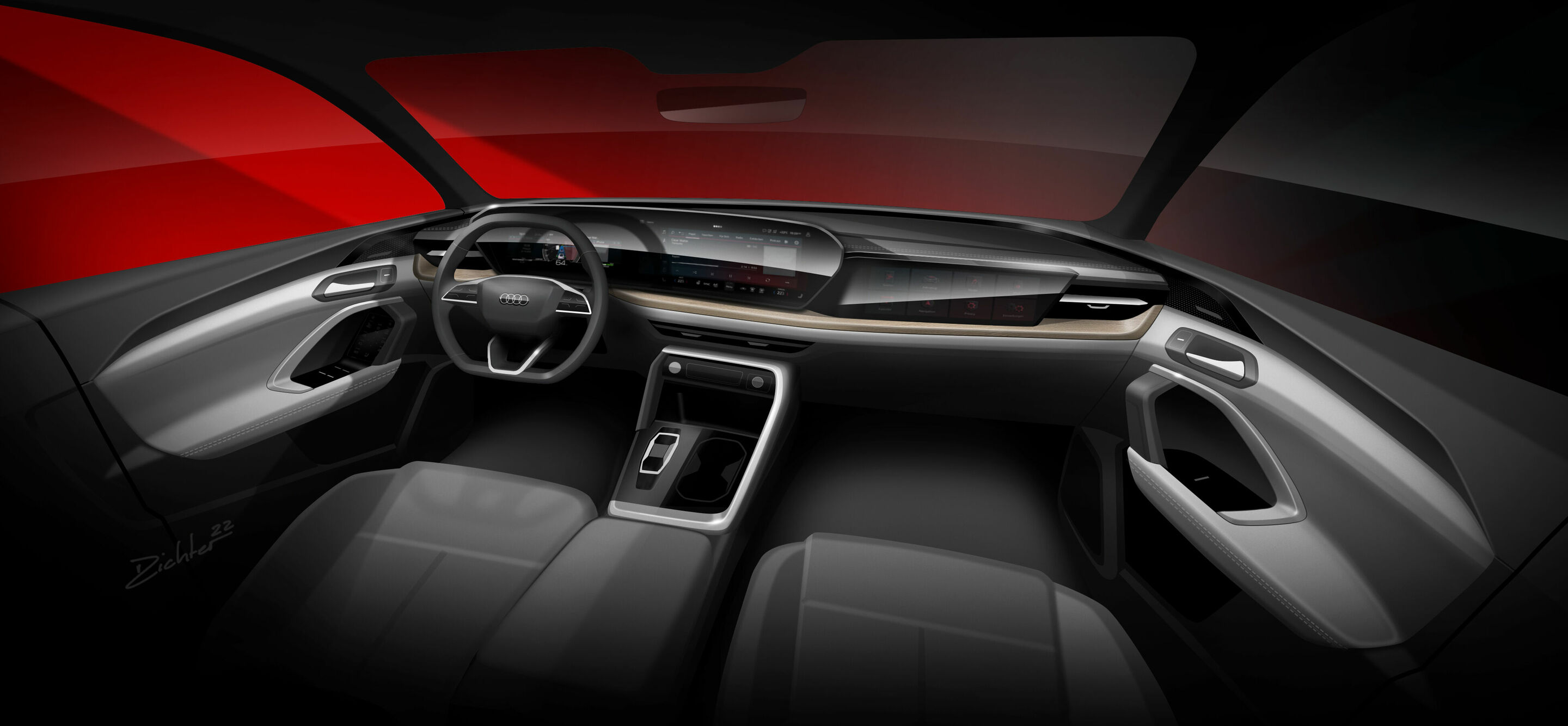 Sketch - Audi Q5 - Design sketch