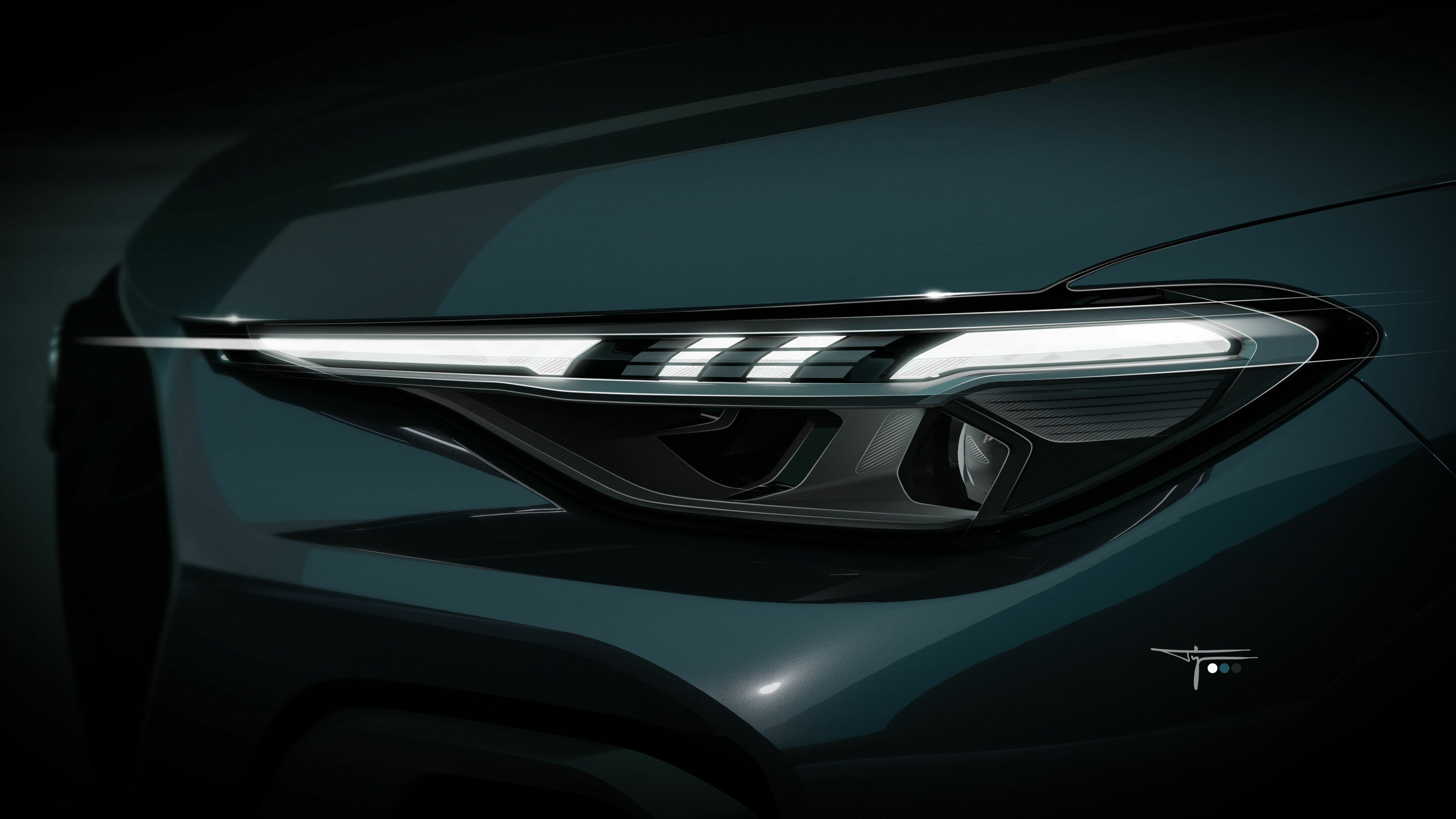 Skizze - Audi Q5 - Design Skizze