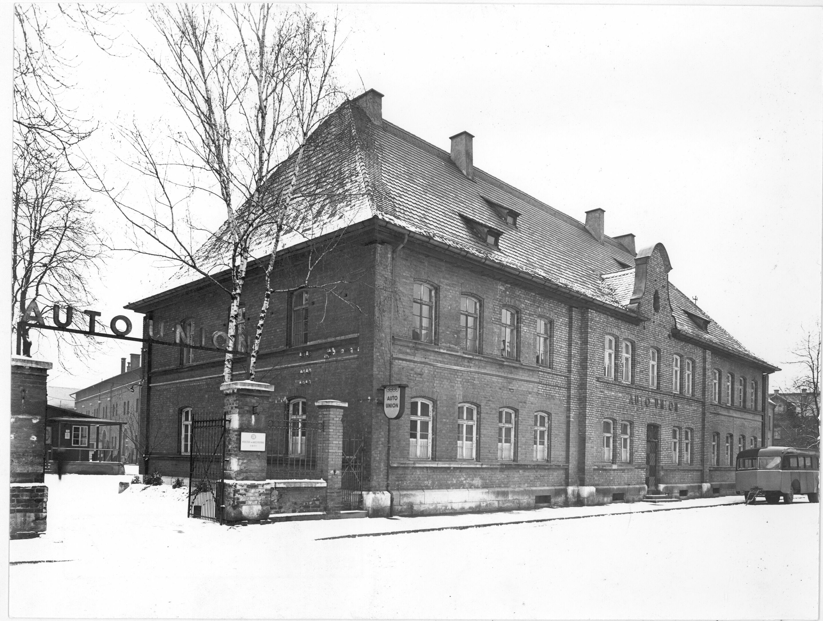 Neubeginn vor 75 Jahren - Bei der Gründung der Auto Union GmbH befand sich der Firmensitz an der Schrannenstraße in Ingolstadt.