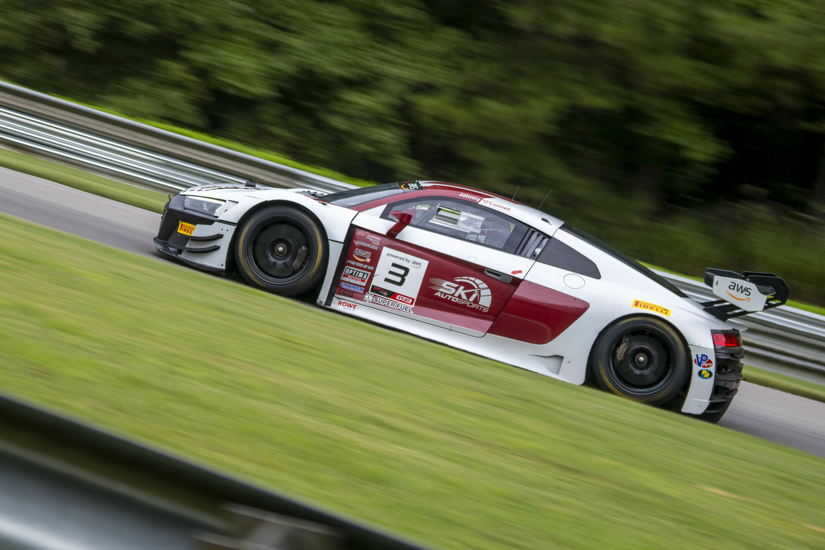 GT America 2024 - Audi R8 LMS #3 (SKI Autosports), Johnny O'Connell