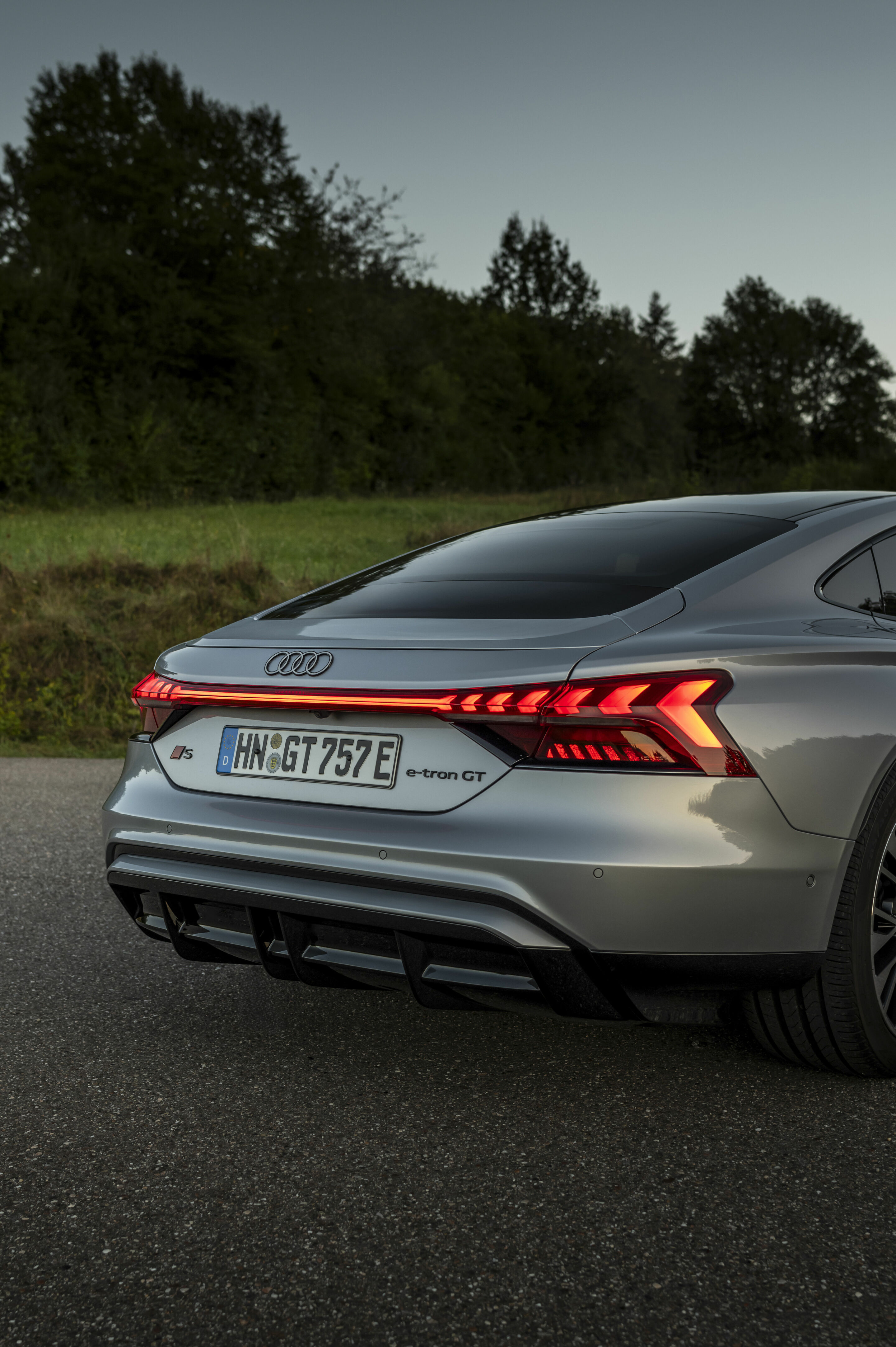 Audi S e-tron GT - Detail,
Farbe: Florettsilber Metallic