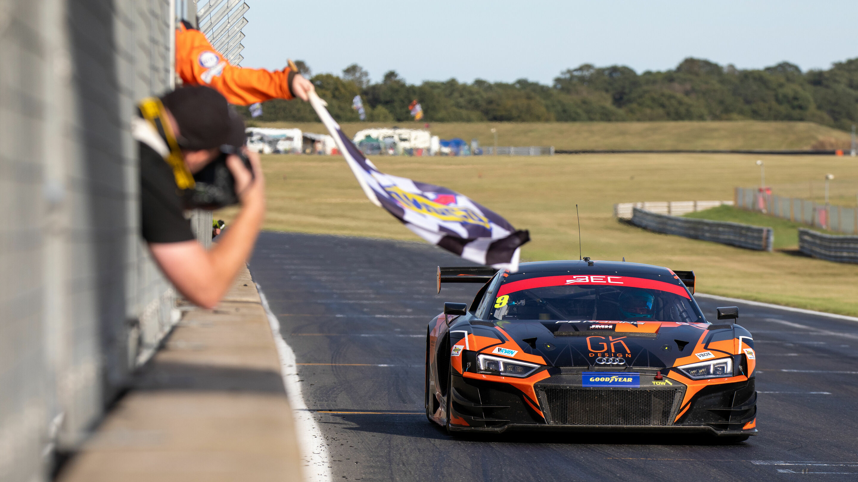British Endurance Championship 2024 - Audi R8 LMS #9 (PB Racing by JMH), Marcus Clutton/Peter Erceg