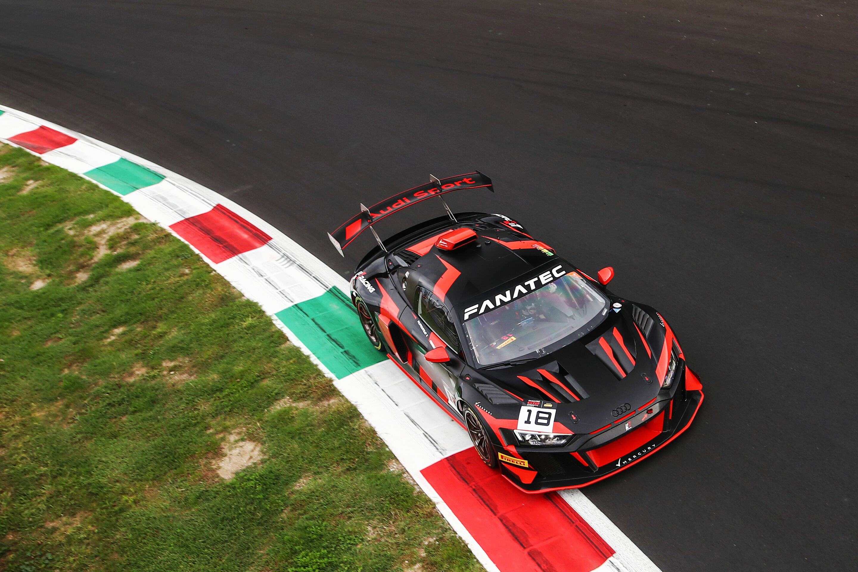 GT2 European Series 2024 - Audi R8 LMS GT2 #18 (LP Racing), Phillipe Chatelet/Pierre Kaffer