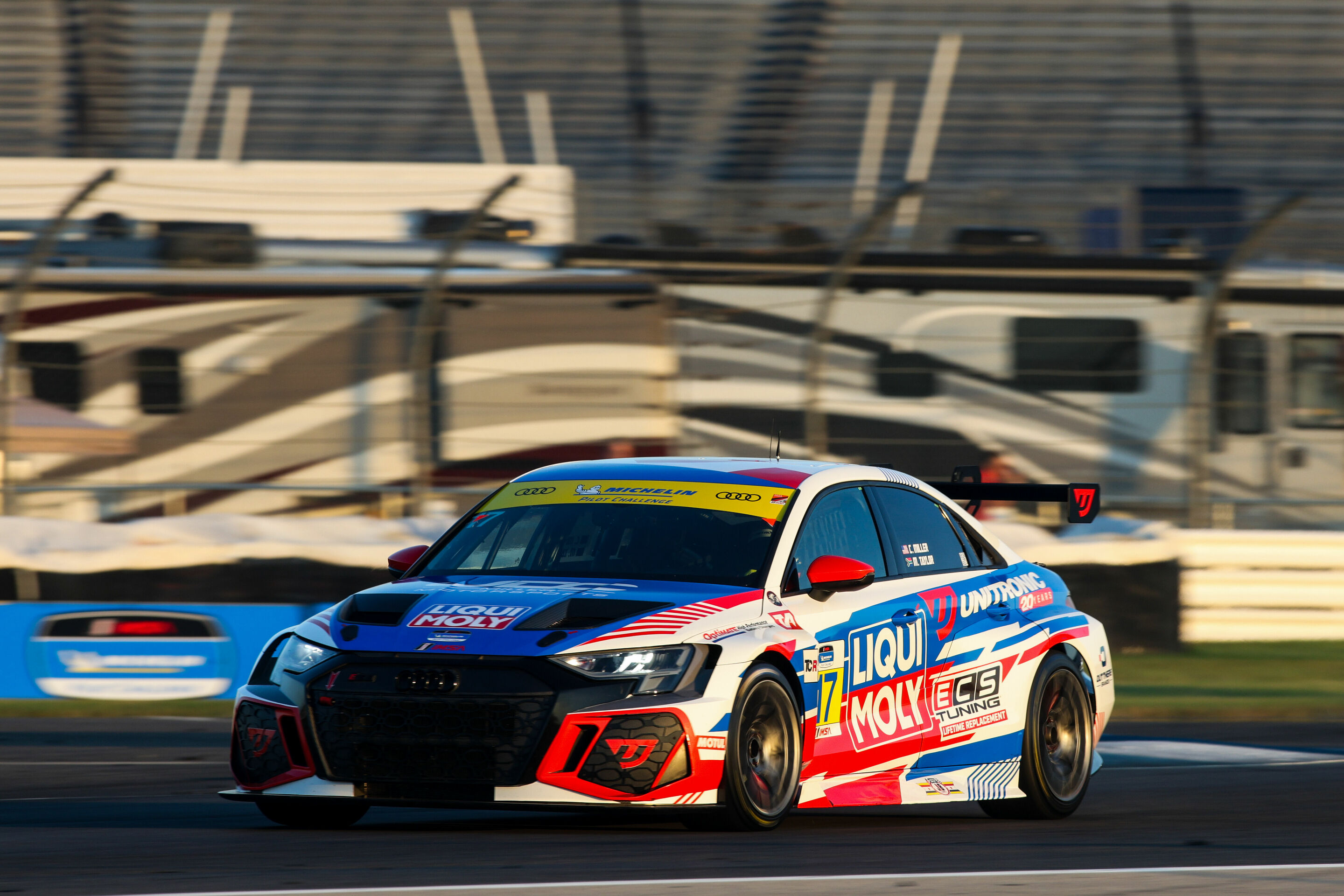 IMSA Michelin Pilot Challenge 2024 - Audi RS 3 LMS #17 (Unitronic/JDC-Miller MotorSports), Chris Miller/Mikey Taylor