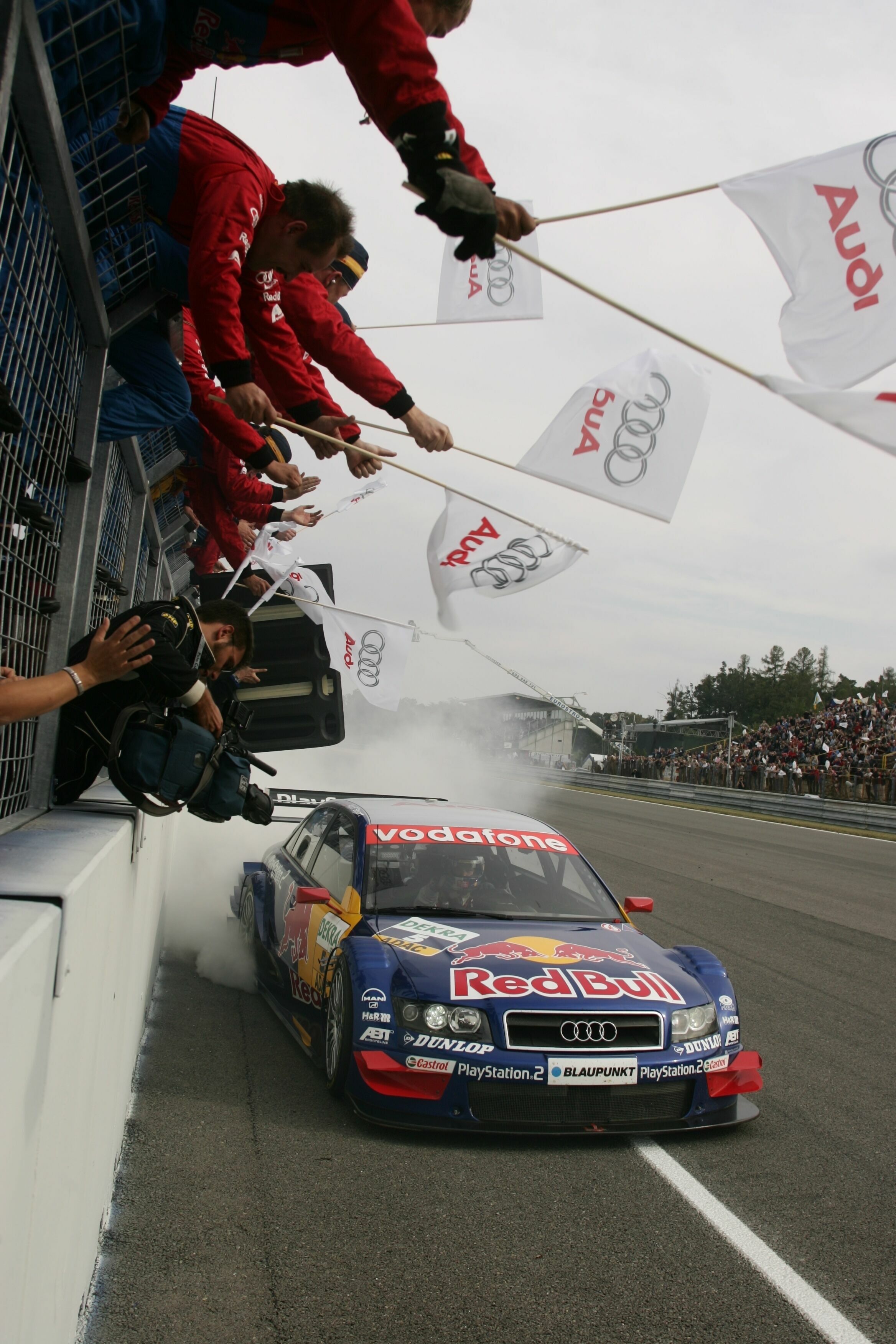 DTM Brünn 2004 - Mattias Ekström, Audi A4 DTM #5 (Audi Sport Team Abt)