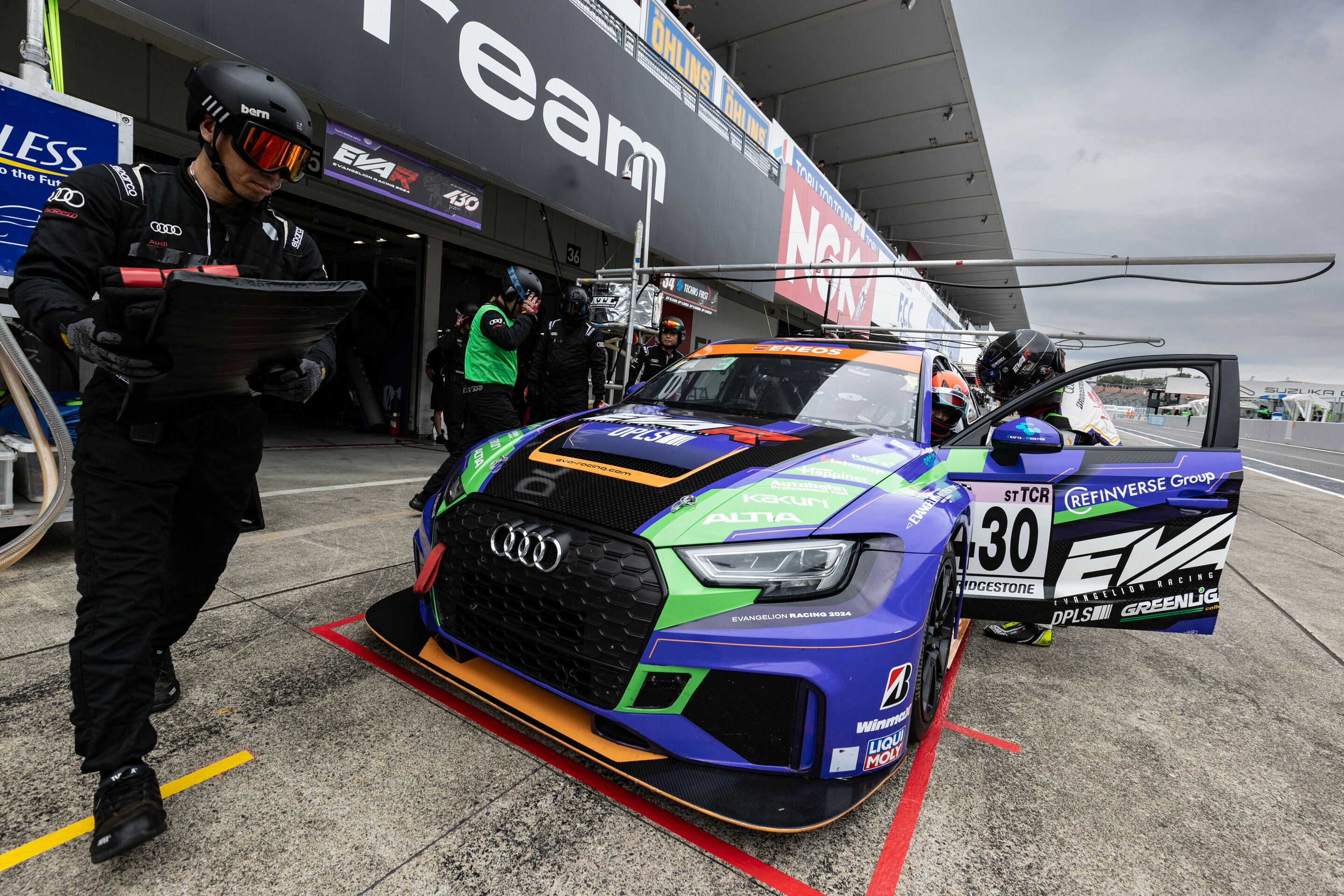 Super Taikyu Series 2024 - Audi RS 3 LMS #430 (Audi Team Show Apex), Yoshinari Fujiwara/Shigetomo Shimono/Genki Nishimura/Shozo Tagahara