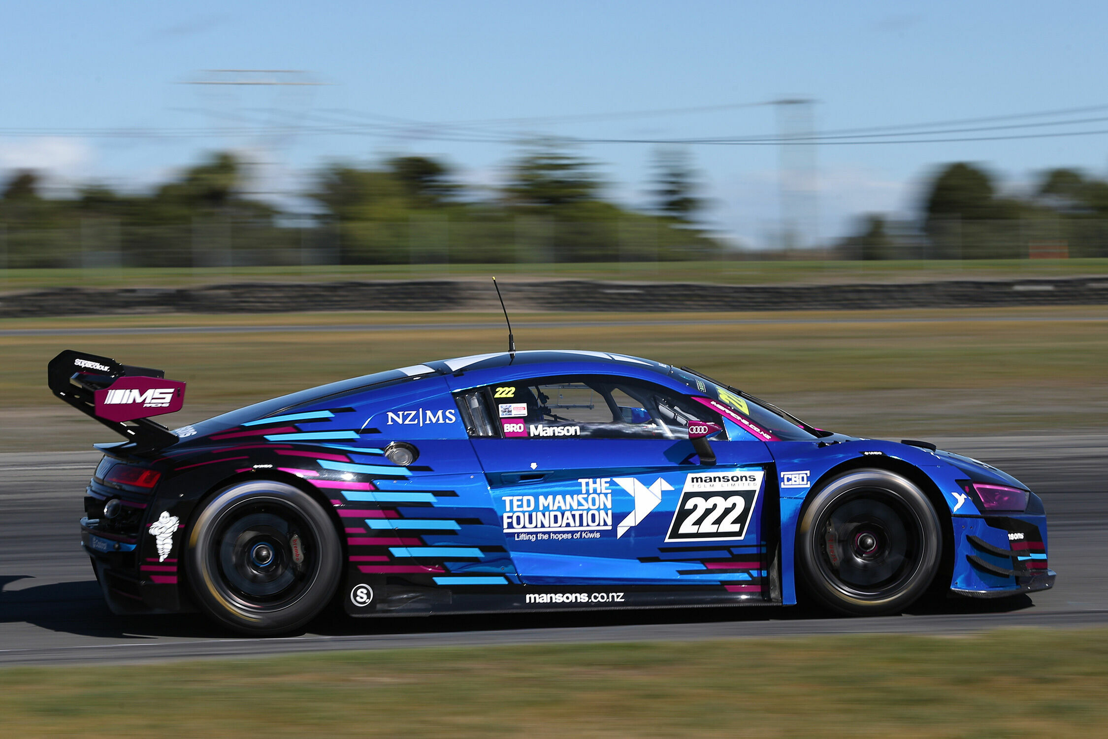 South Island Endurance Series 2024 - Audi R8 LMS #222 (IMS), Luke Manson/Seb Manson